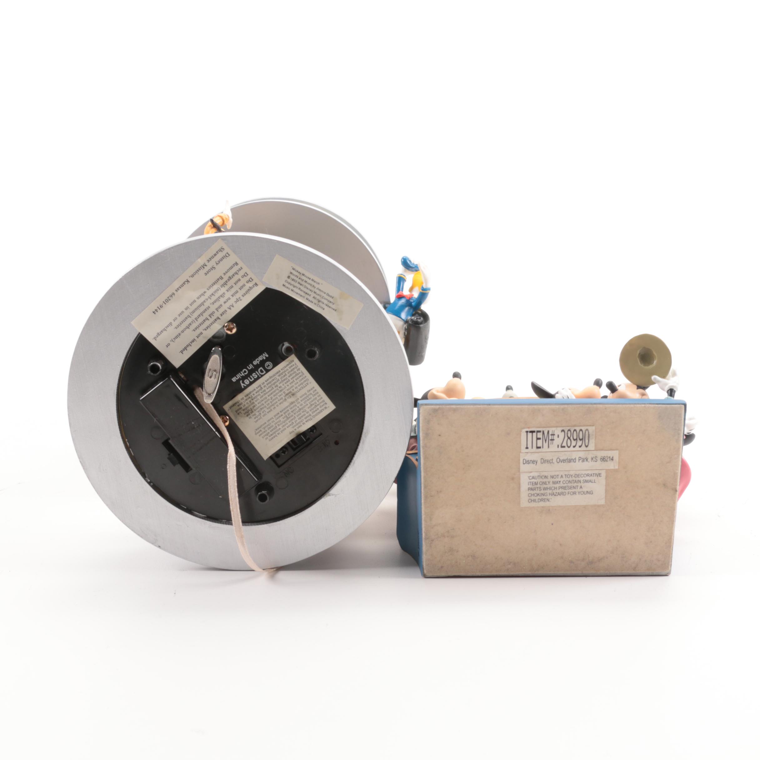 Ashton-Drake Porcelain Disney Figurines, Clock, Snow Globe, and More