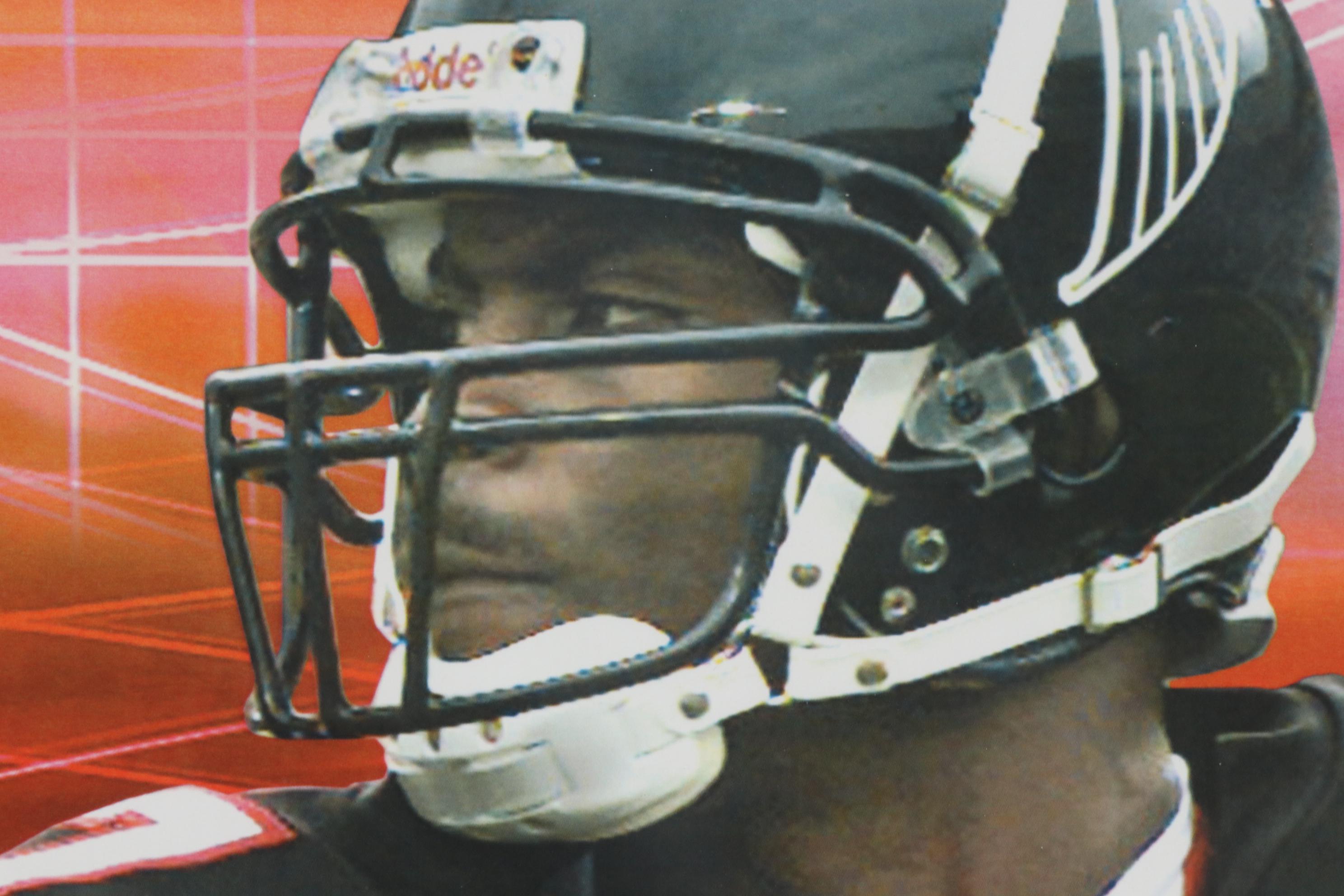 Michael Vick Atlanta Falcons Framed Autographed Jersey Number