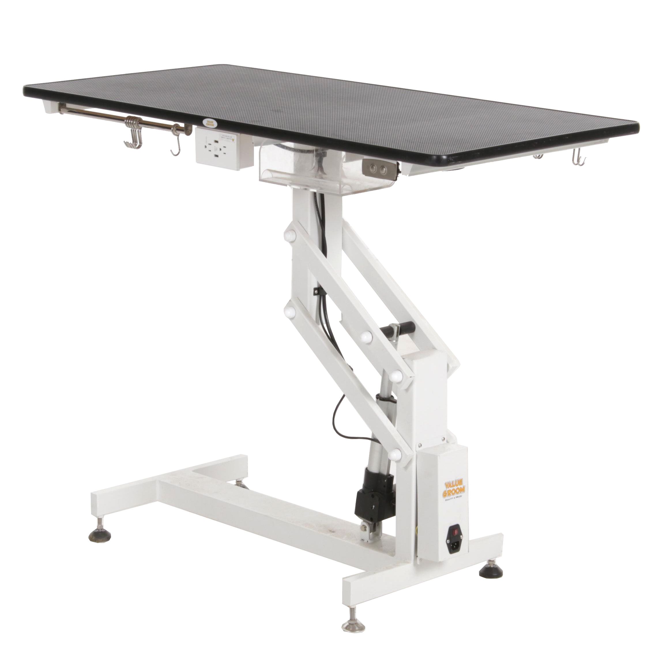 Value Groom Dog Grooming Table with Electric Height Adjuster