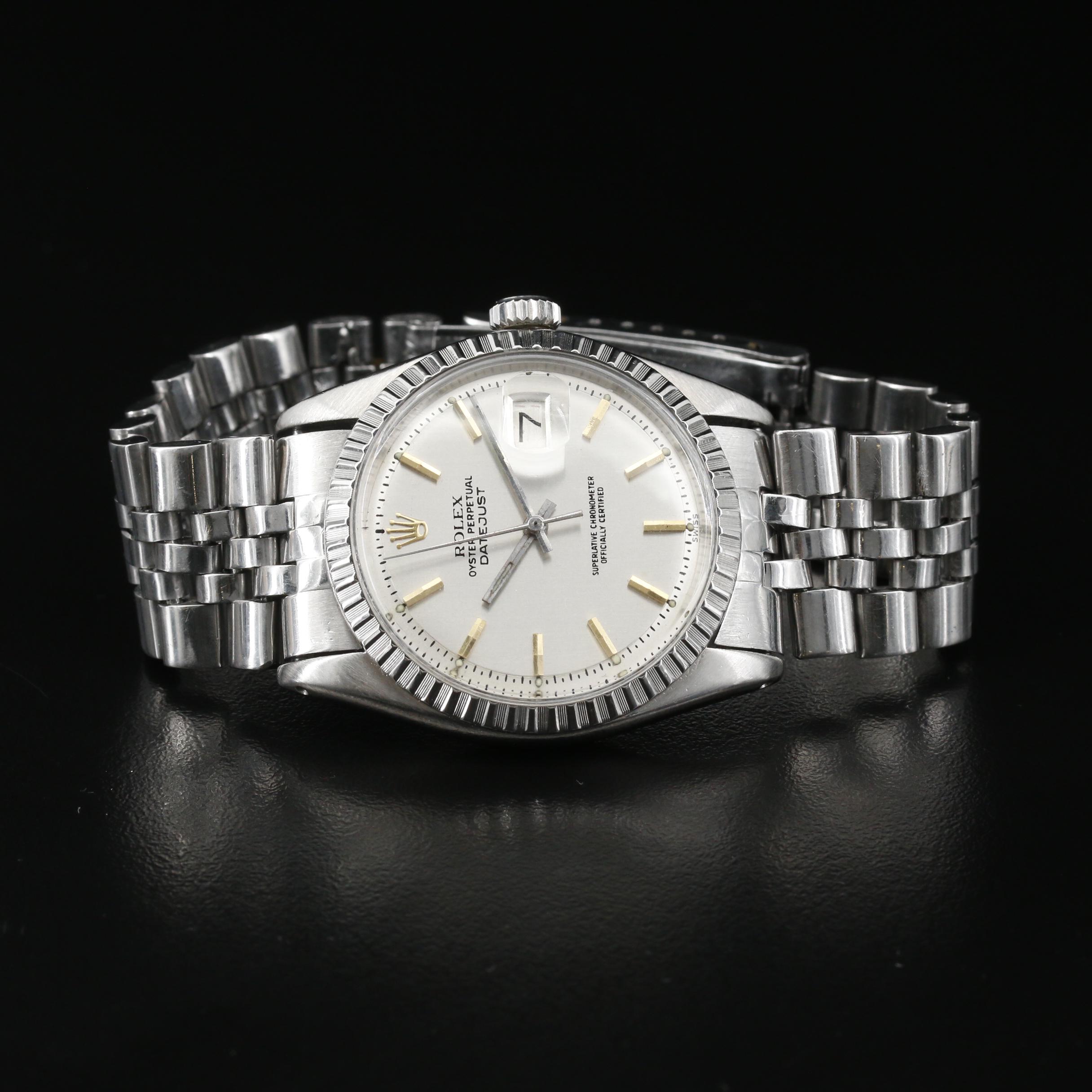 1978 Rolex Datejust Stainless Steel Automatic Watch