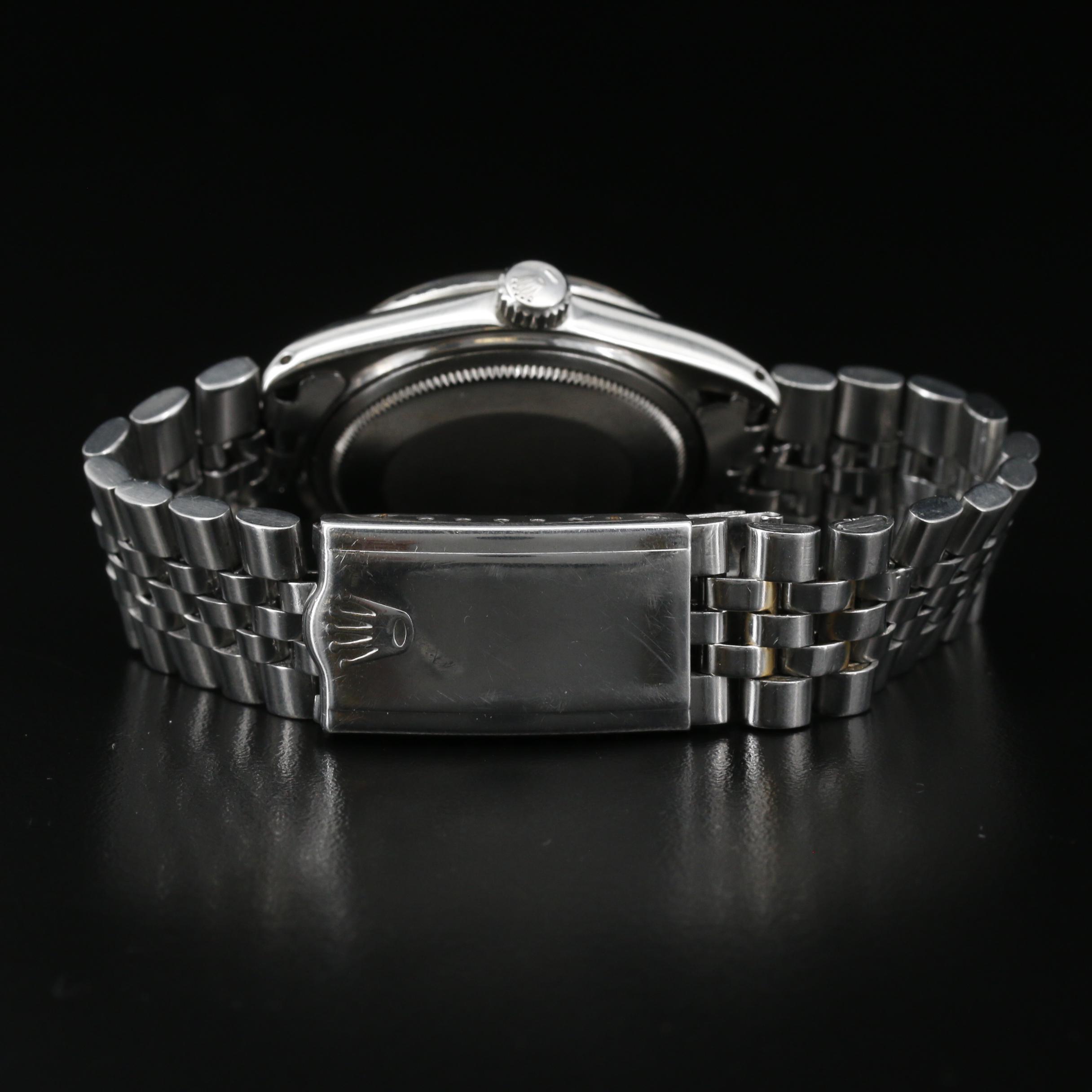 1978 Rolex Datejust Stainless Steel Automatic Watch