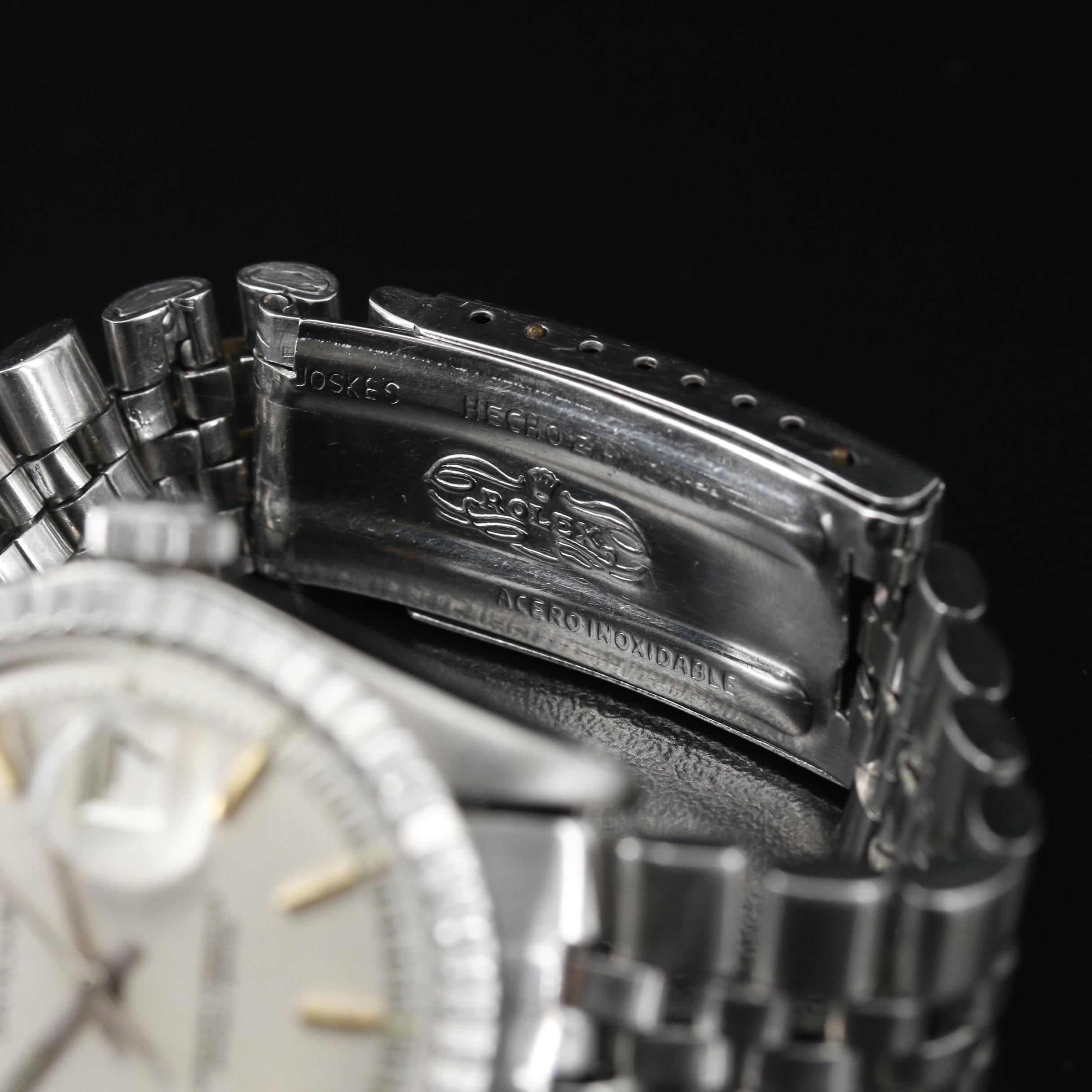 1978 Rolex Datejust Stainless Steel Automatic Watch