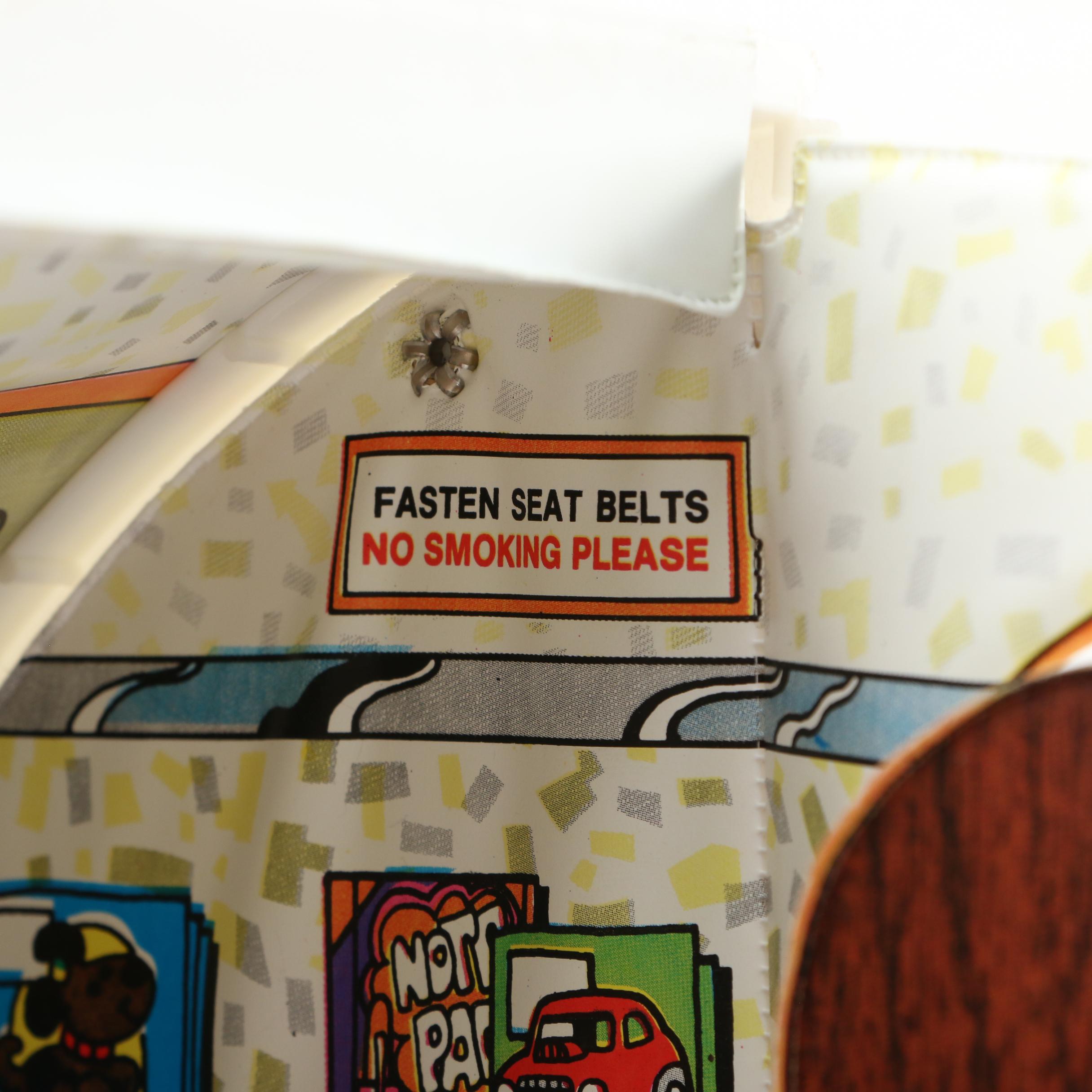 Barbie's "Friend Ship" United Airlines Vinyl Carrying Case, Mid-20th Century