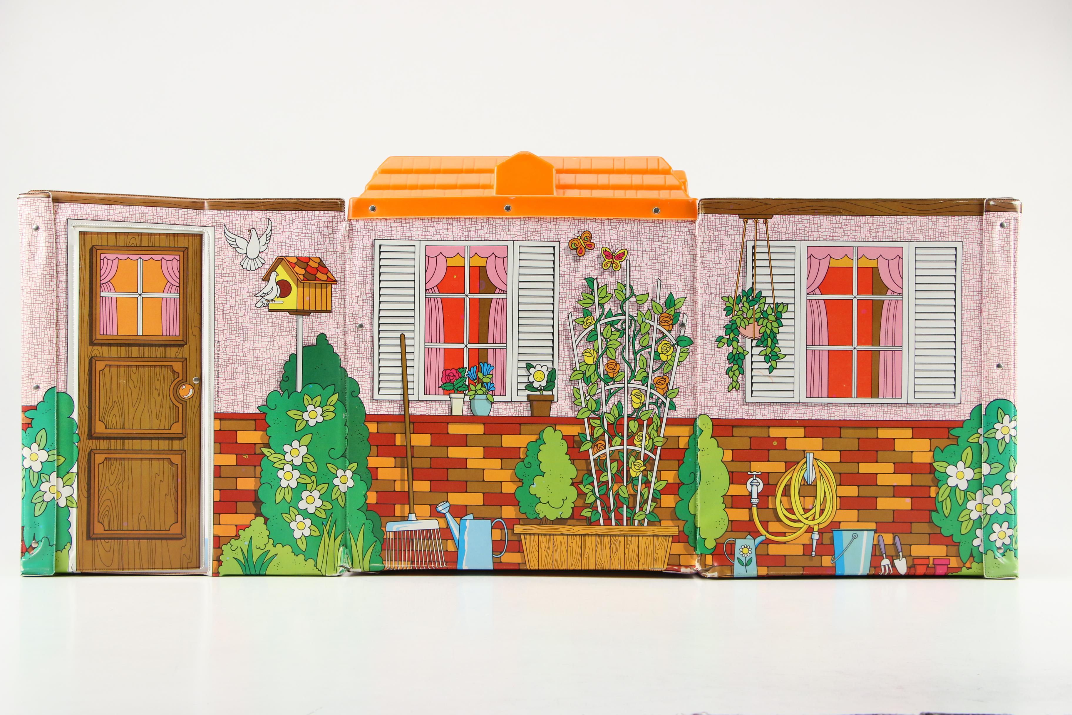 Barbie's "Friend Ship" United Airlines Vinyl Carrying Case, Mid-20th Century