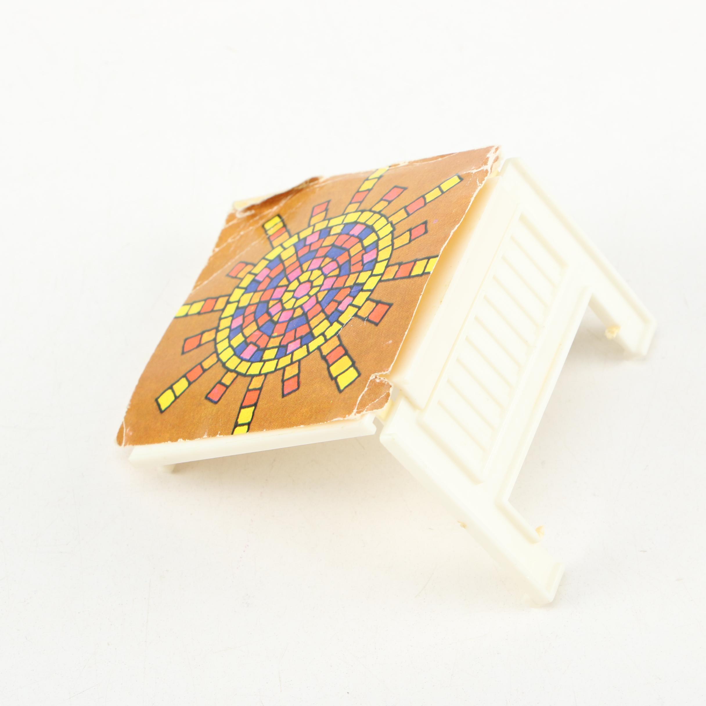 Barbie's "Friend Ship" United Airlines Vinyl Carrying Case, Mid-20th Century