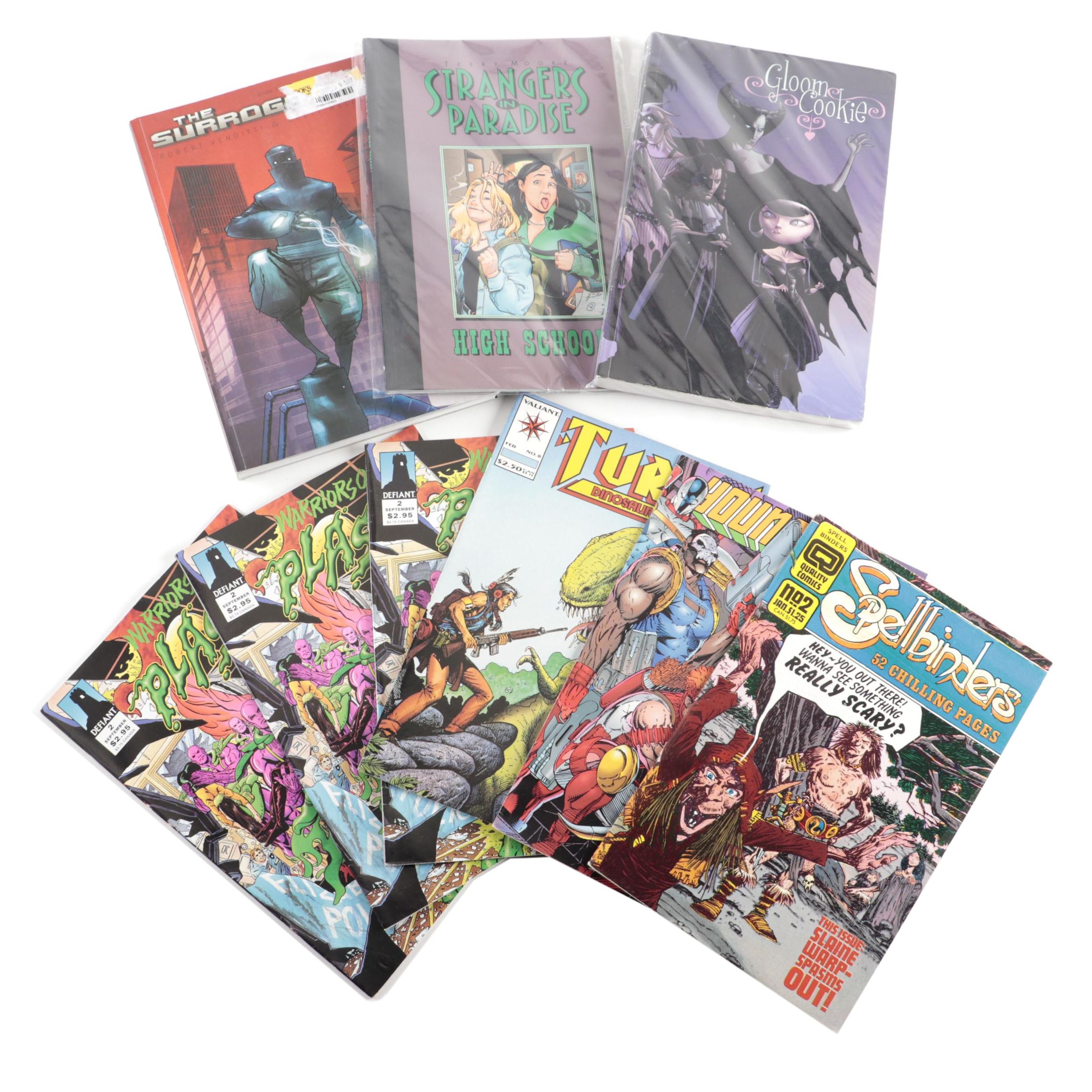 "Youngblood," "Warriors of Plasm," "Strangers in Paradise," and Other Comics