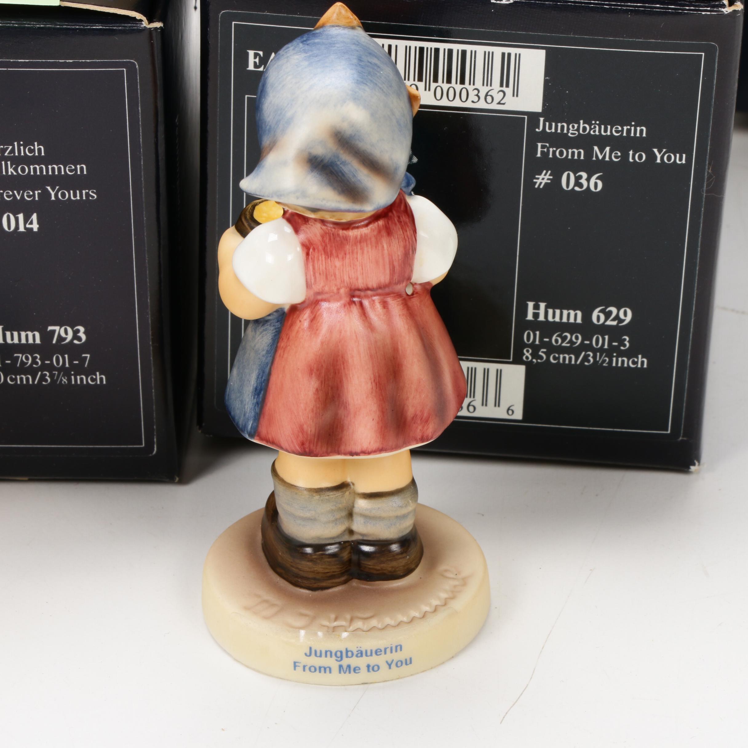 Ten Goebel Hummel Figurines and Collector Plates