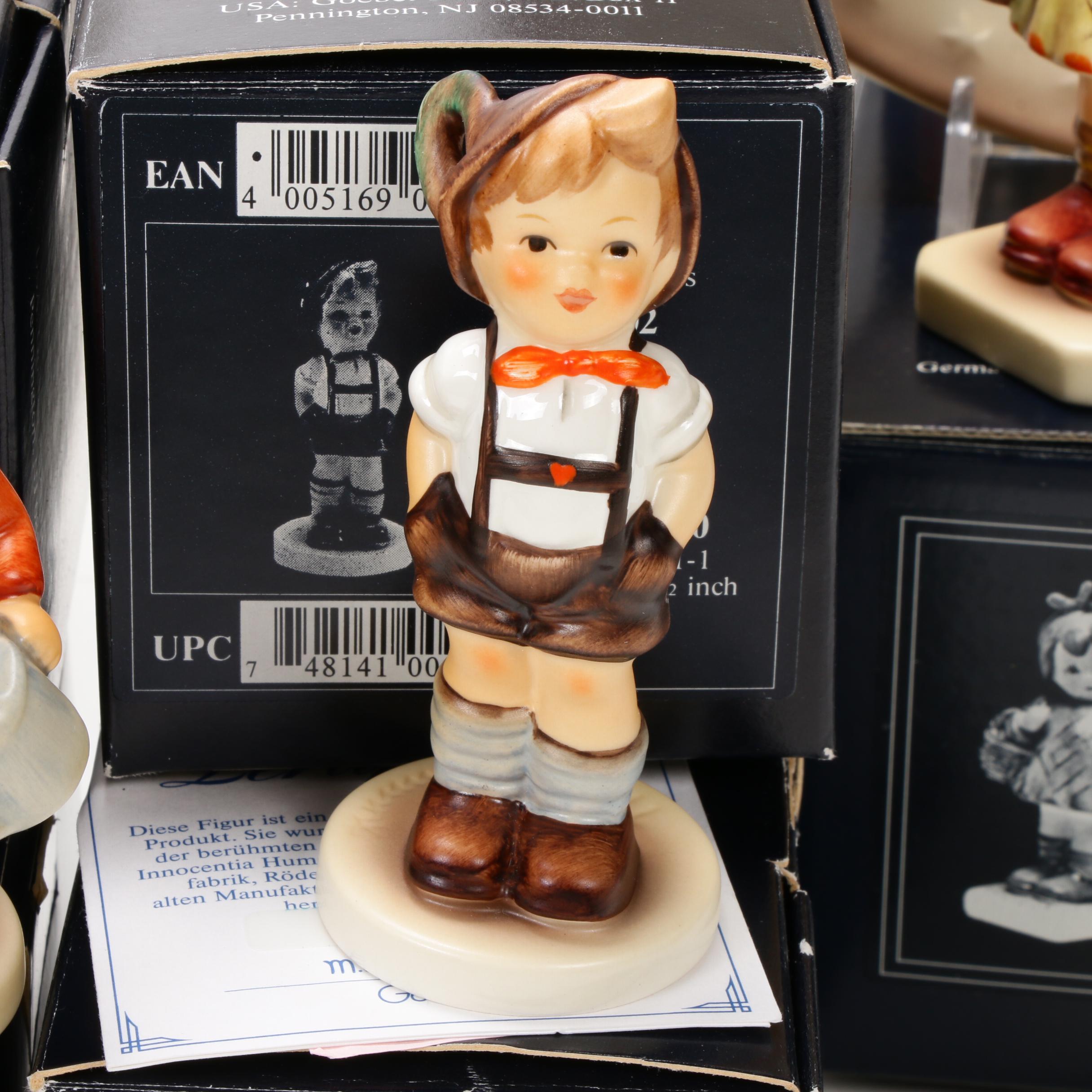 Ten Goebel Hummel Figurines and Collector Plates