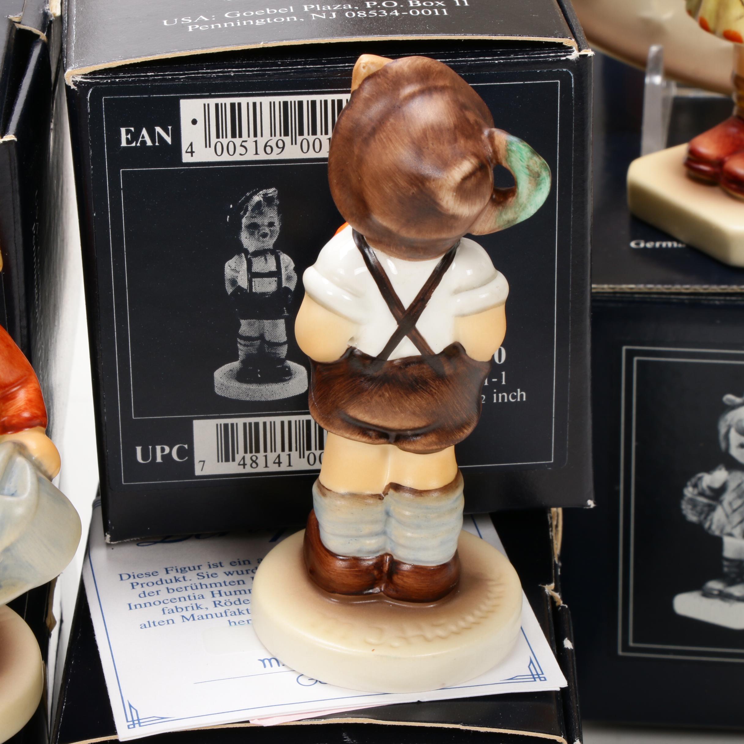 Ten Goebel Hummel Figurines and Collector Plates