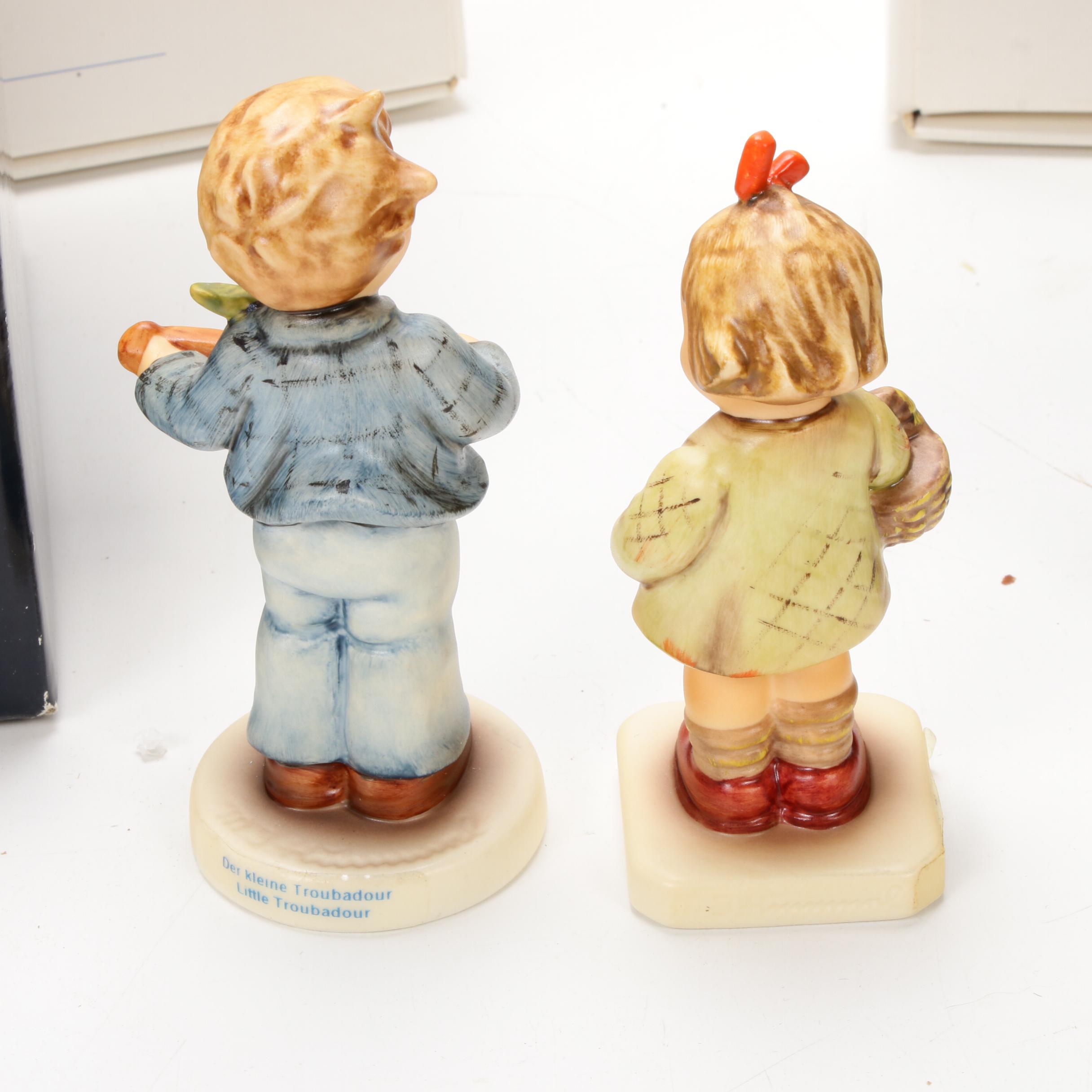 Ten Goebel Hummel Figurines and Collector Plates