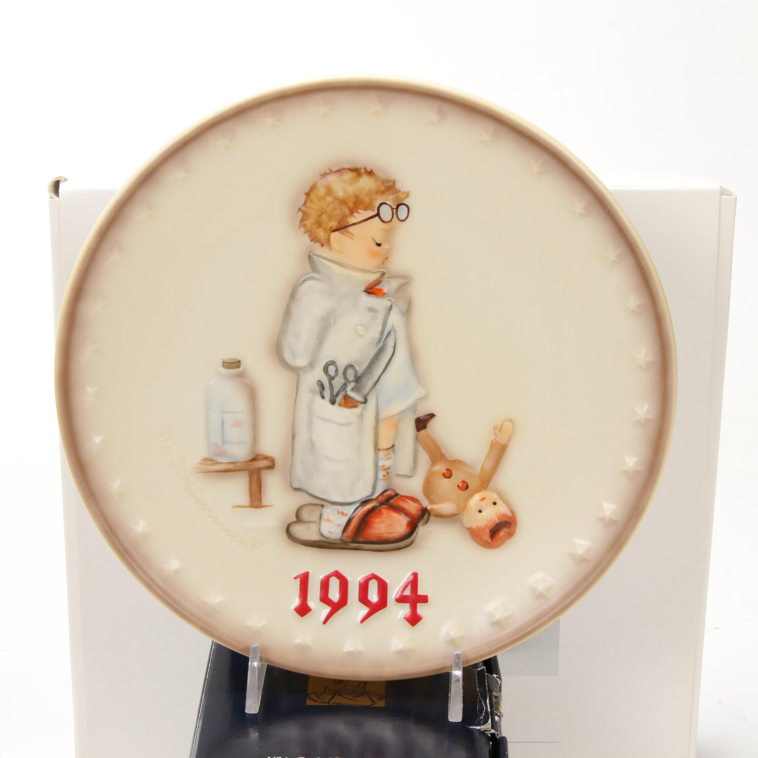 Ten Goebel Hummel Figurines and Collector Plates