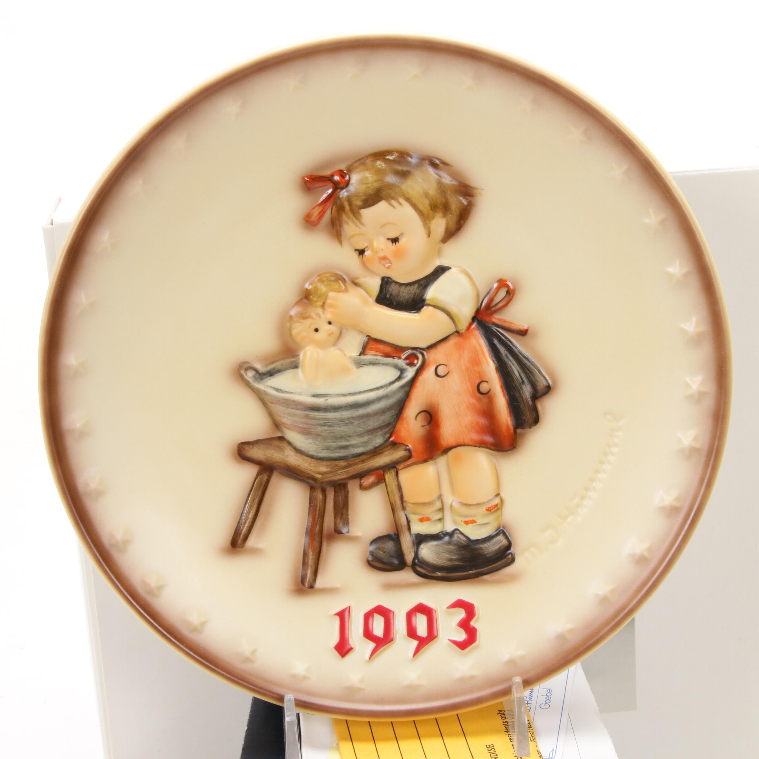 Ten Goebel Hummel Figurines and Collector Plates