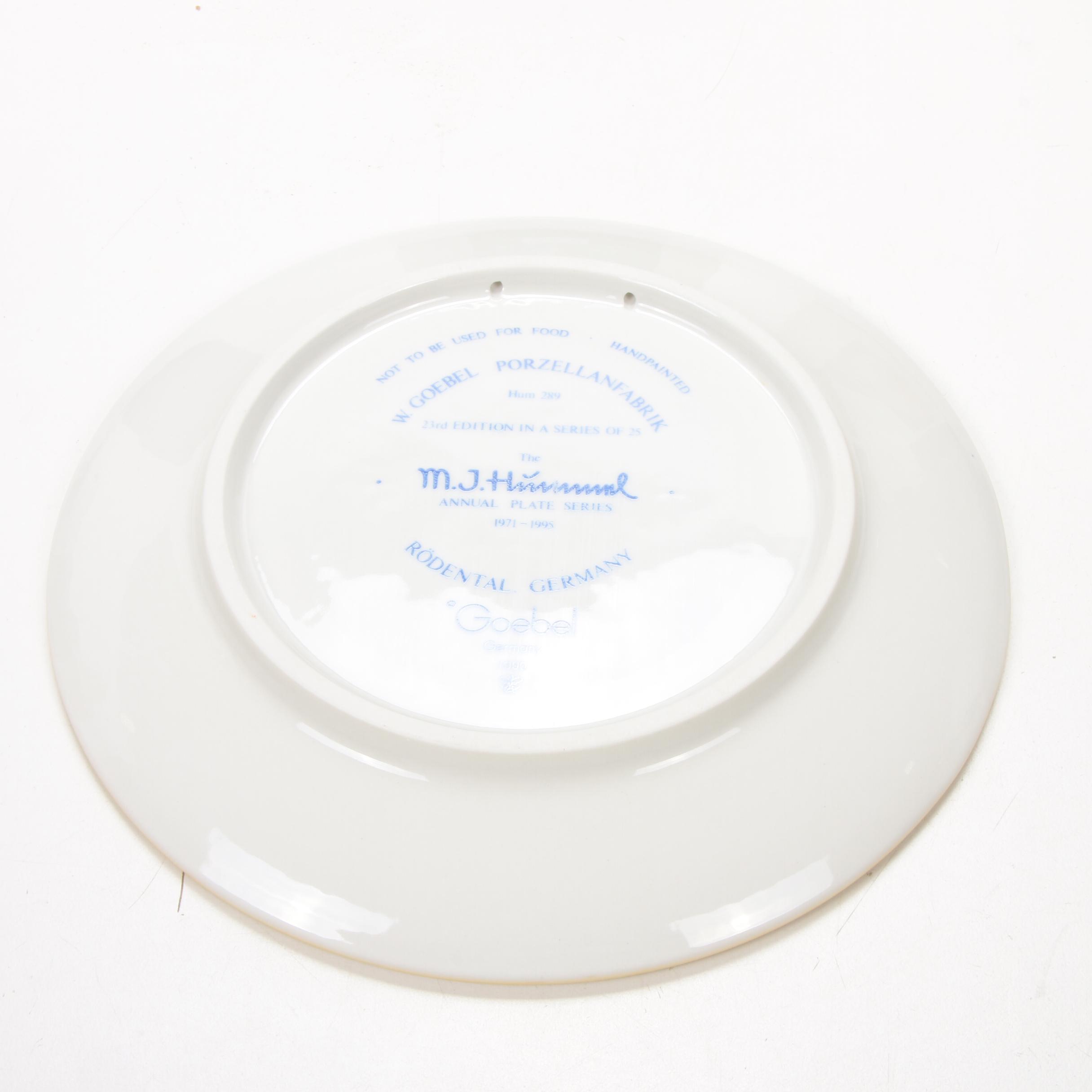 Ten Goebel Hummel Figurines and Collector Plates