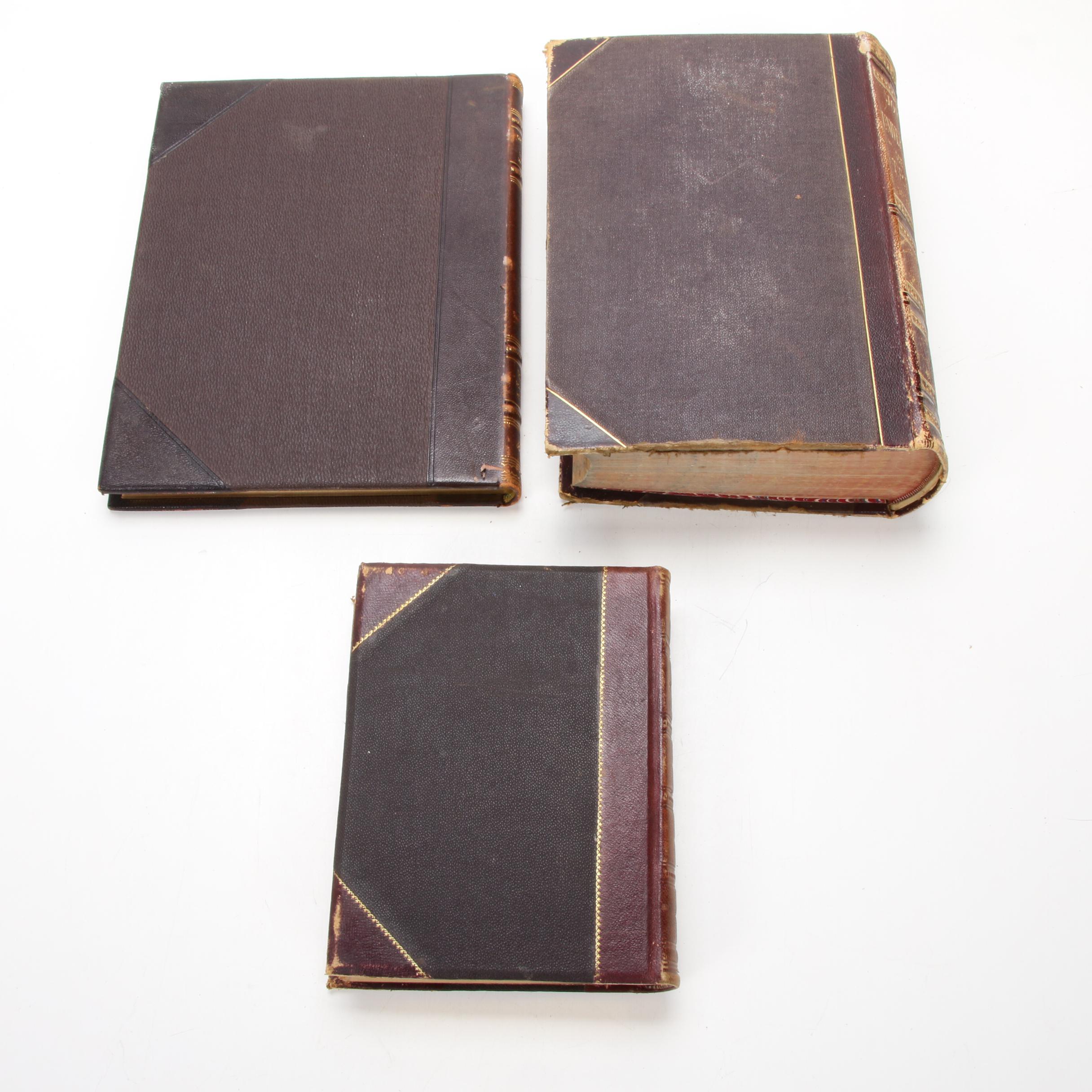 "Johnson's New Universal Cyclopaedia Vol. II" and Two 19th Century Encyclopedias