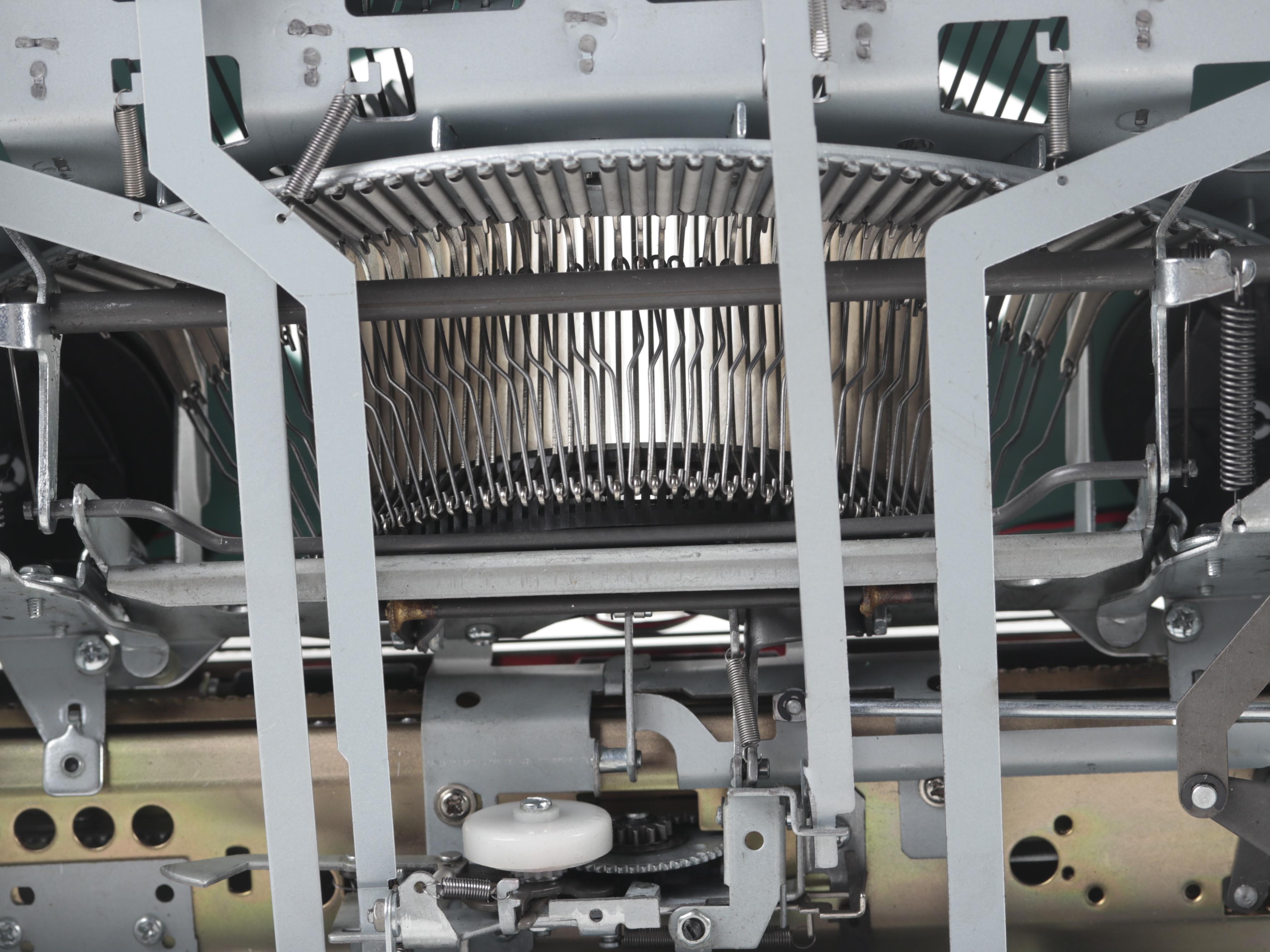 Royal Mint Green "Classic" Manual Typewriter with Original Packaging