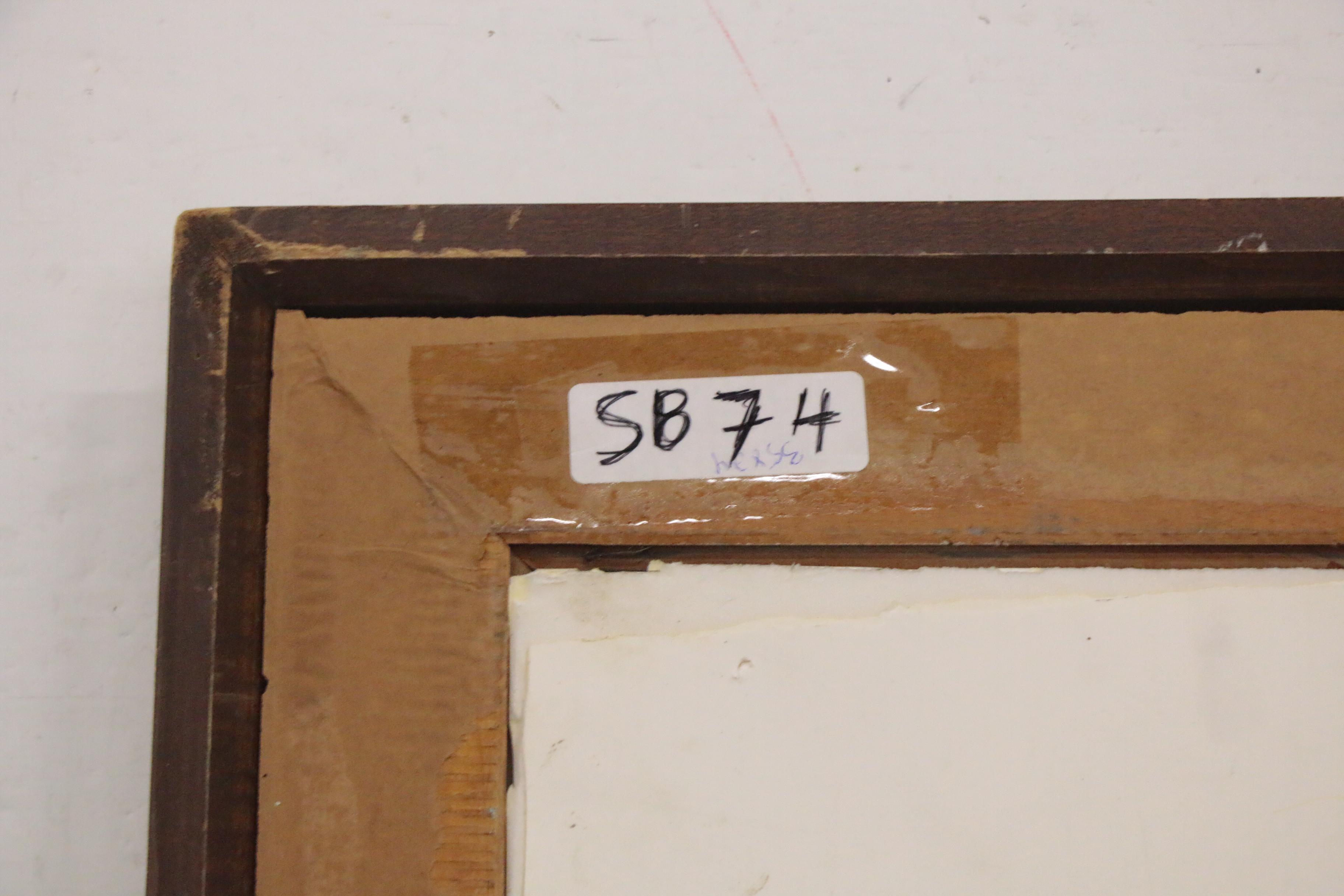 Bill Salamon Oil Painting of Wild Horses, Late 20th Century