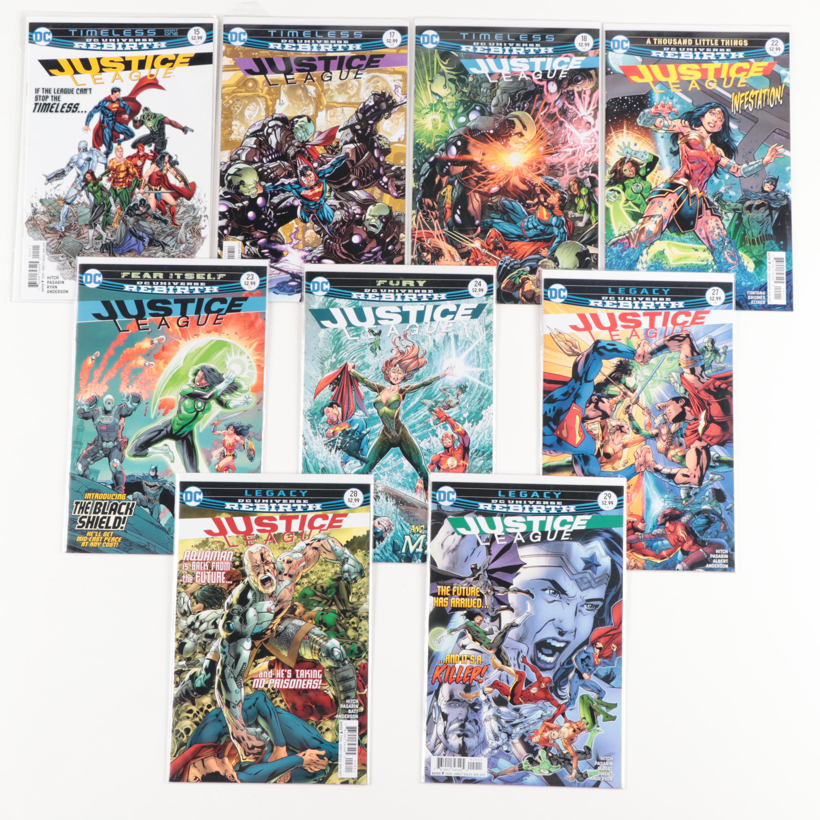 "DC Universe Rebirth: The Justice League" Comics