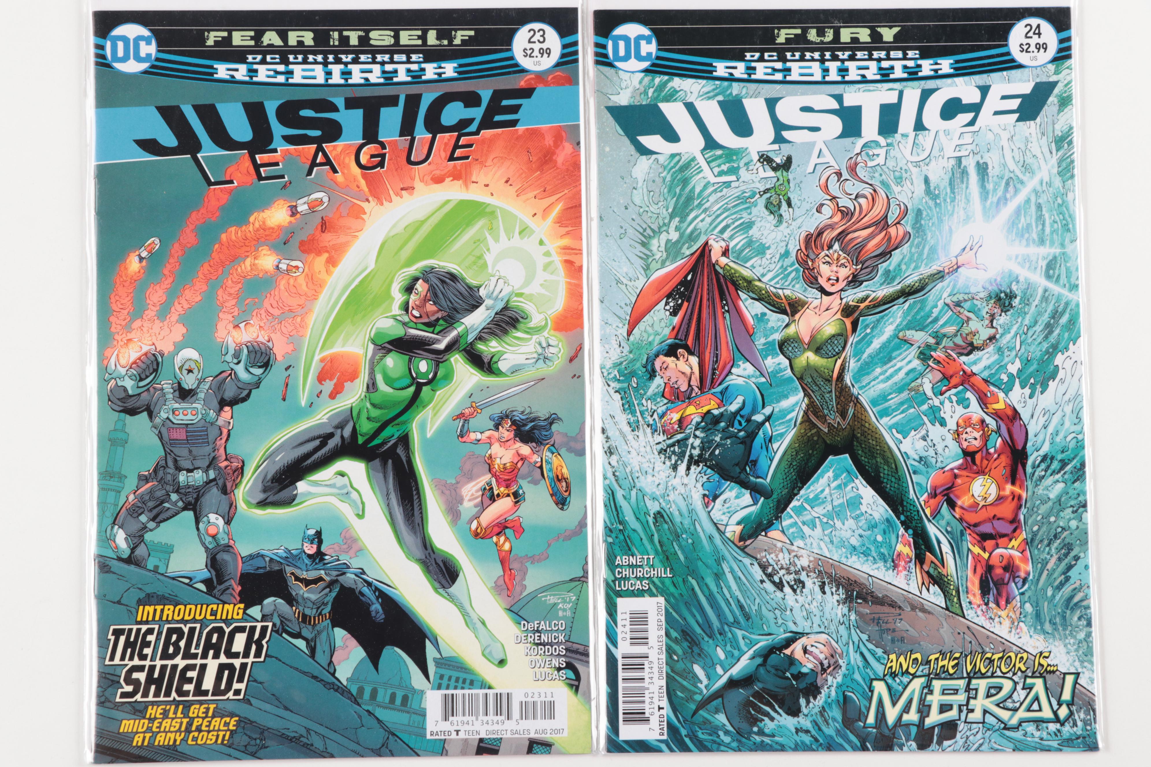"DC Universe Rebirth: The Justice League" Comics