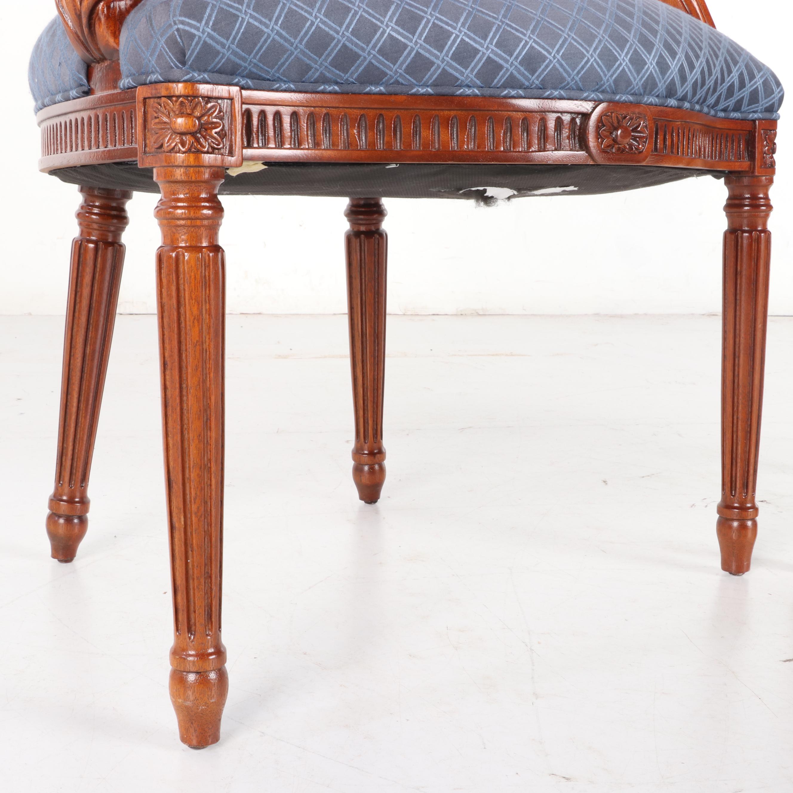 Hickory Chair Co Louis XVI Style Fauteuils