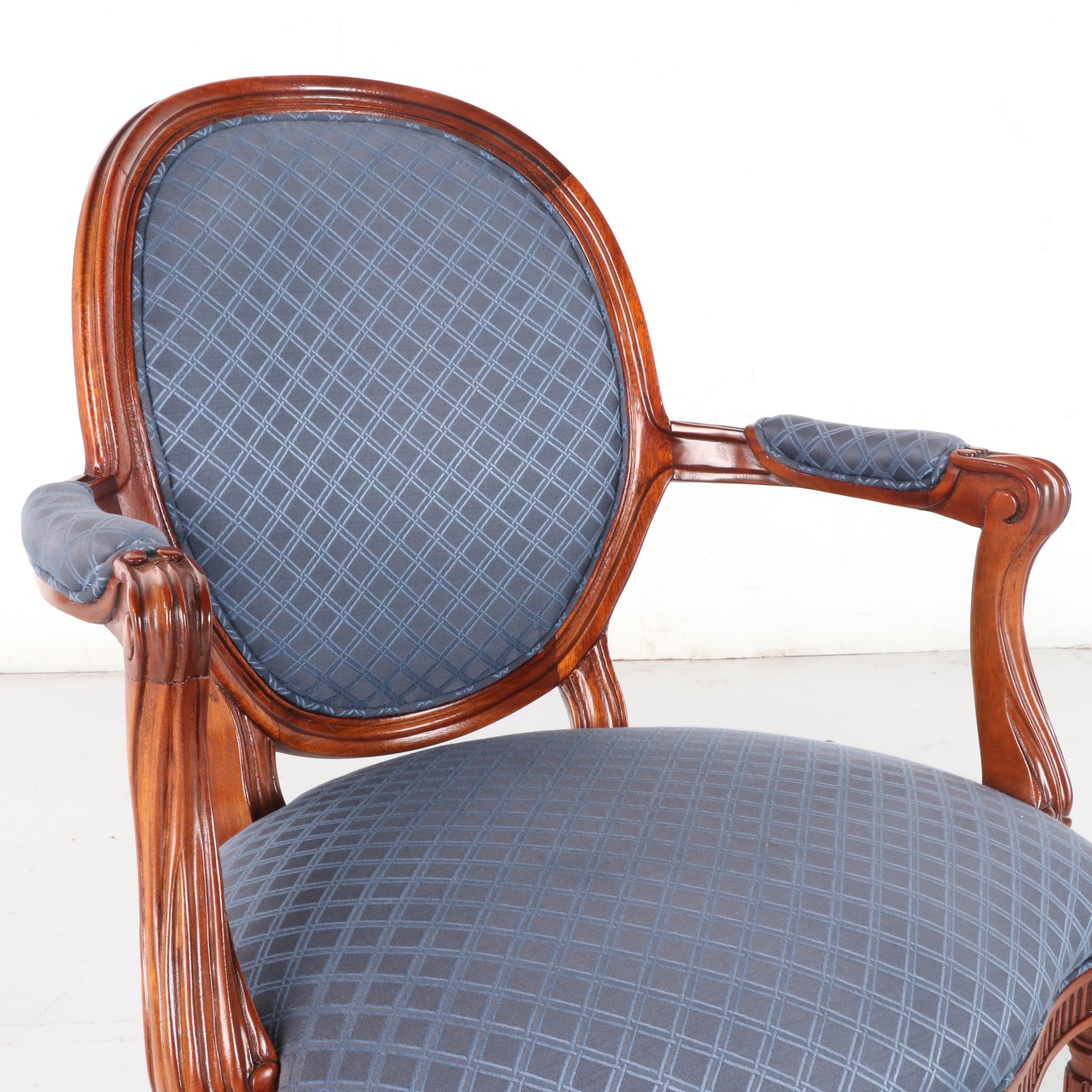 Hickory Chair Co Louis XVI Style Fauteuils