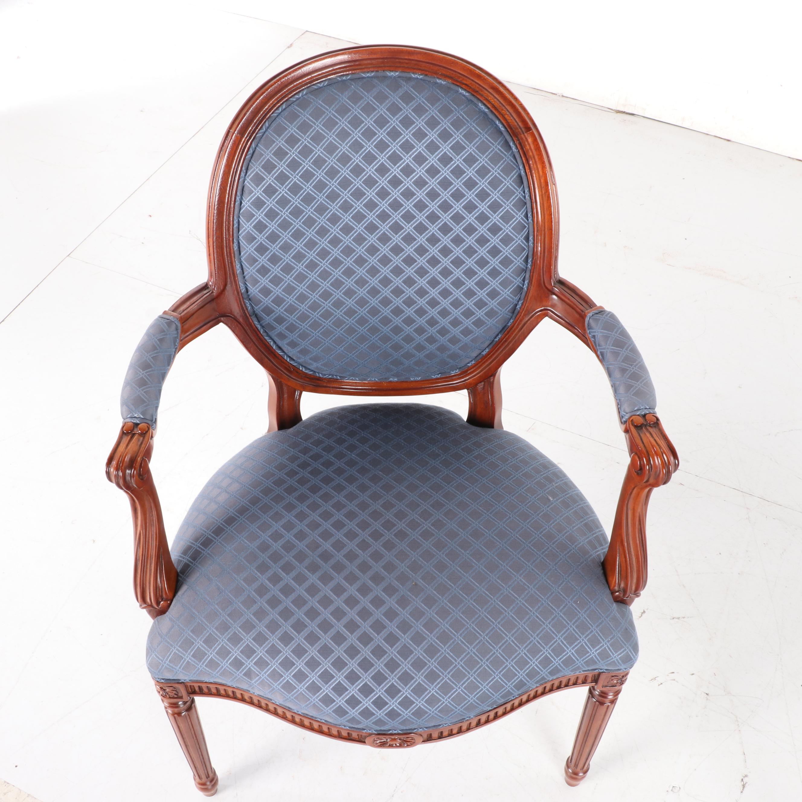 Hickory Chair Co Louis XVI Style Fauteuils