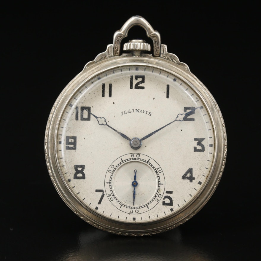 1920 Illinois Gold Filled Pocket Watch