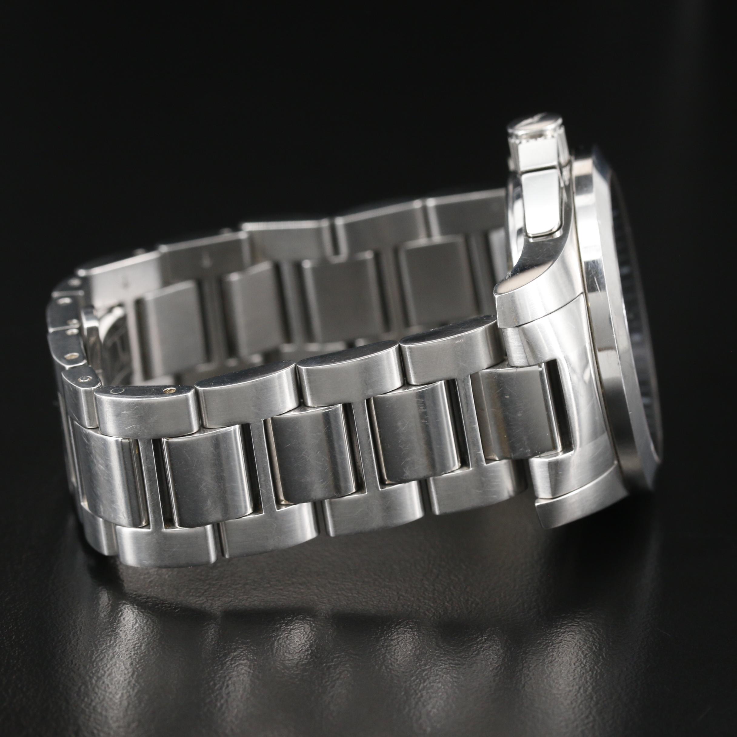 Longines Conquest Chronograph Stainless Steel Quartz Watch