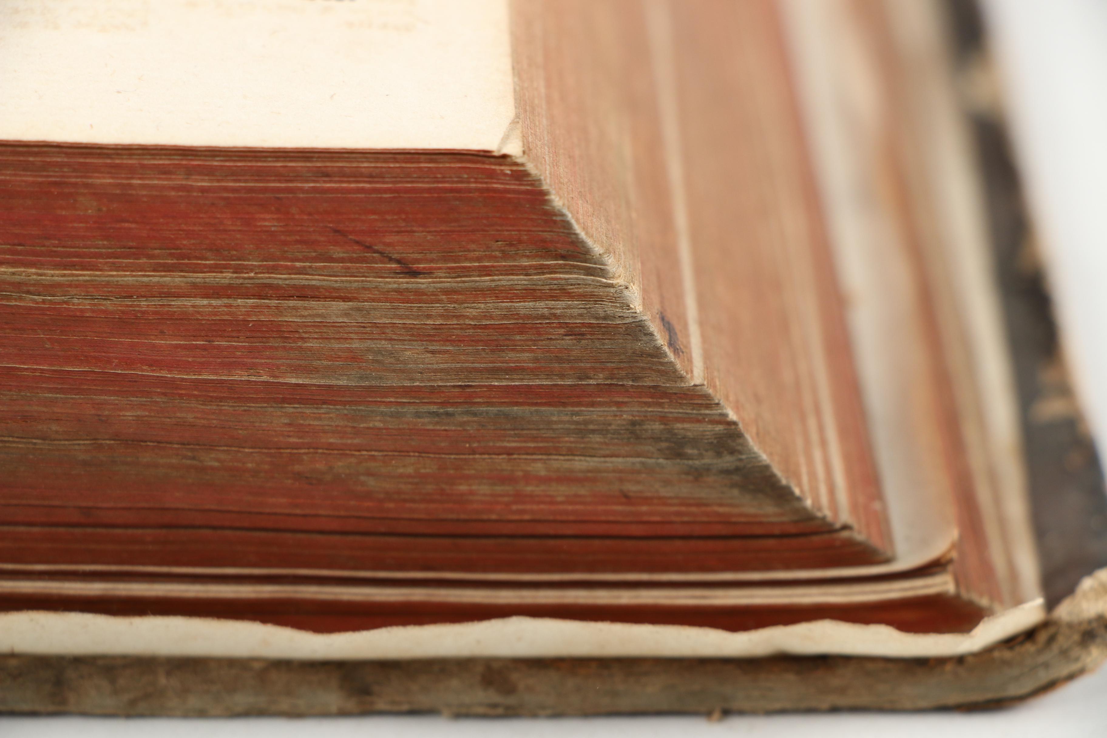 Hebrew and Latin "Biblia Hebraica" Two-Volume Set by J. H. Michaelis, 1720