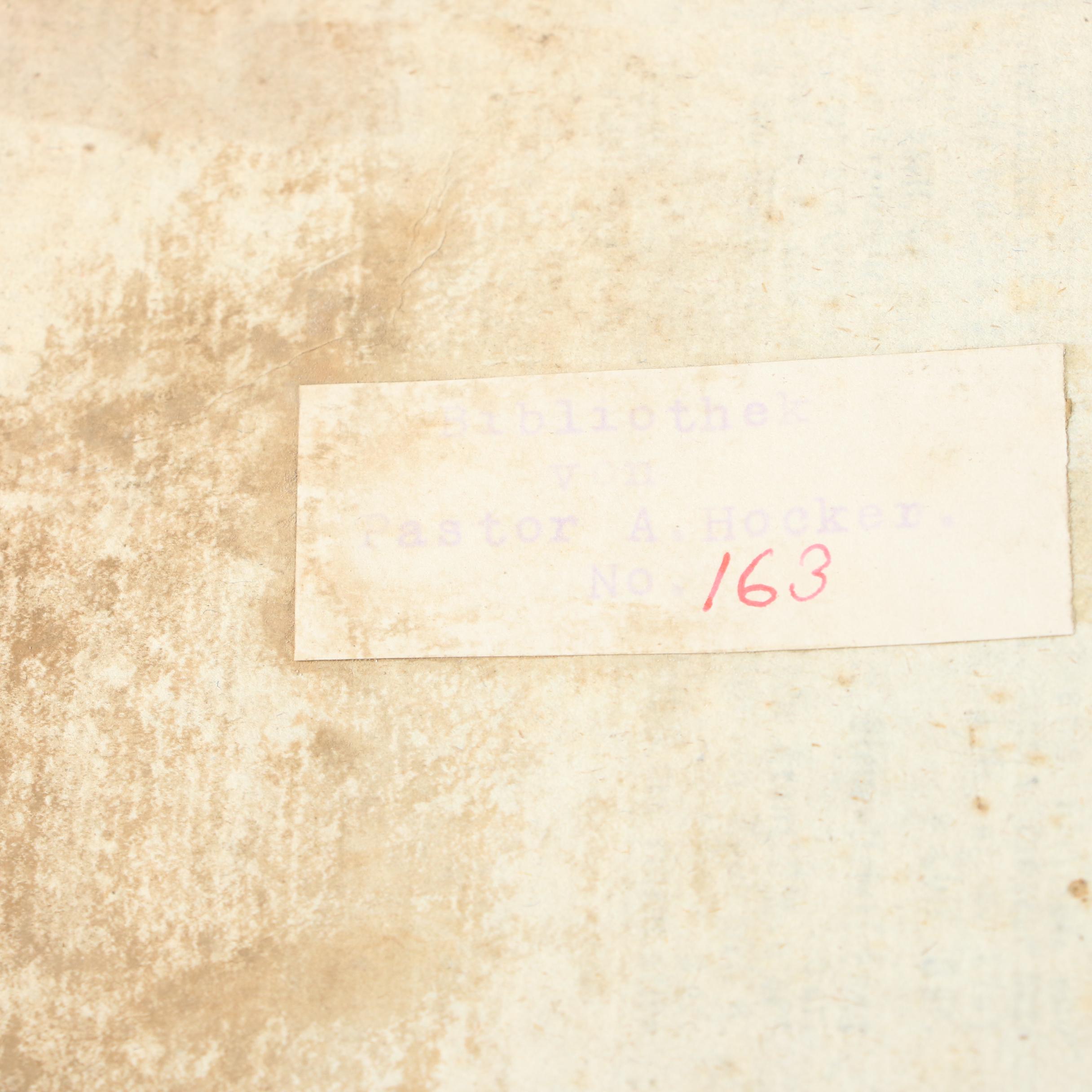 Hebrew and Latin "Biblia Hebraica" Two-Volume Set by J. H. Michaelis, 1720