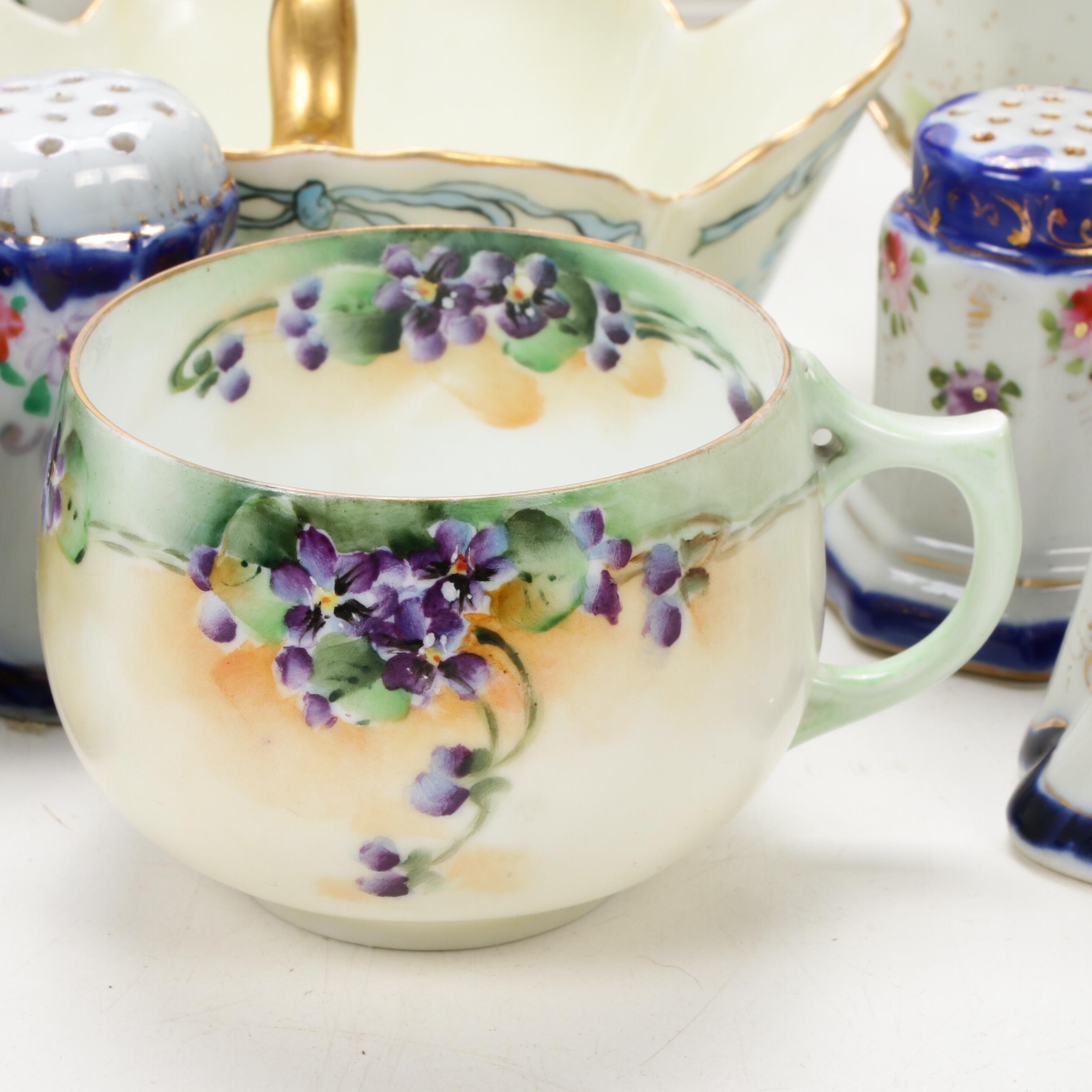 Haviland, Z.S. & Co., Sadler and Other Floral Porcelain Tableware