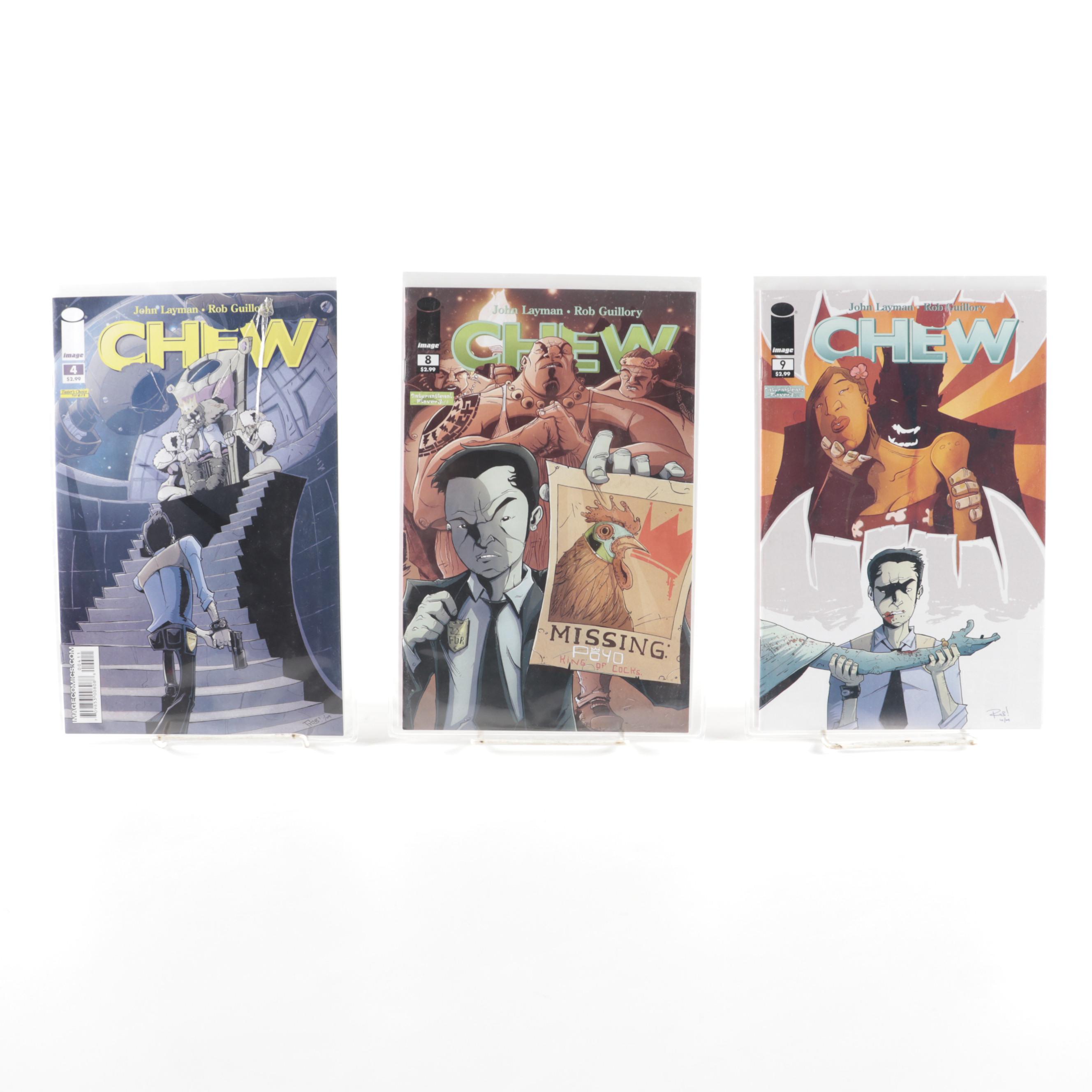 "Chew," "Kabuki," "Ninjak," and "Gasolina" Comics