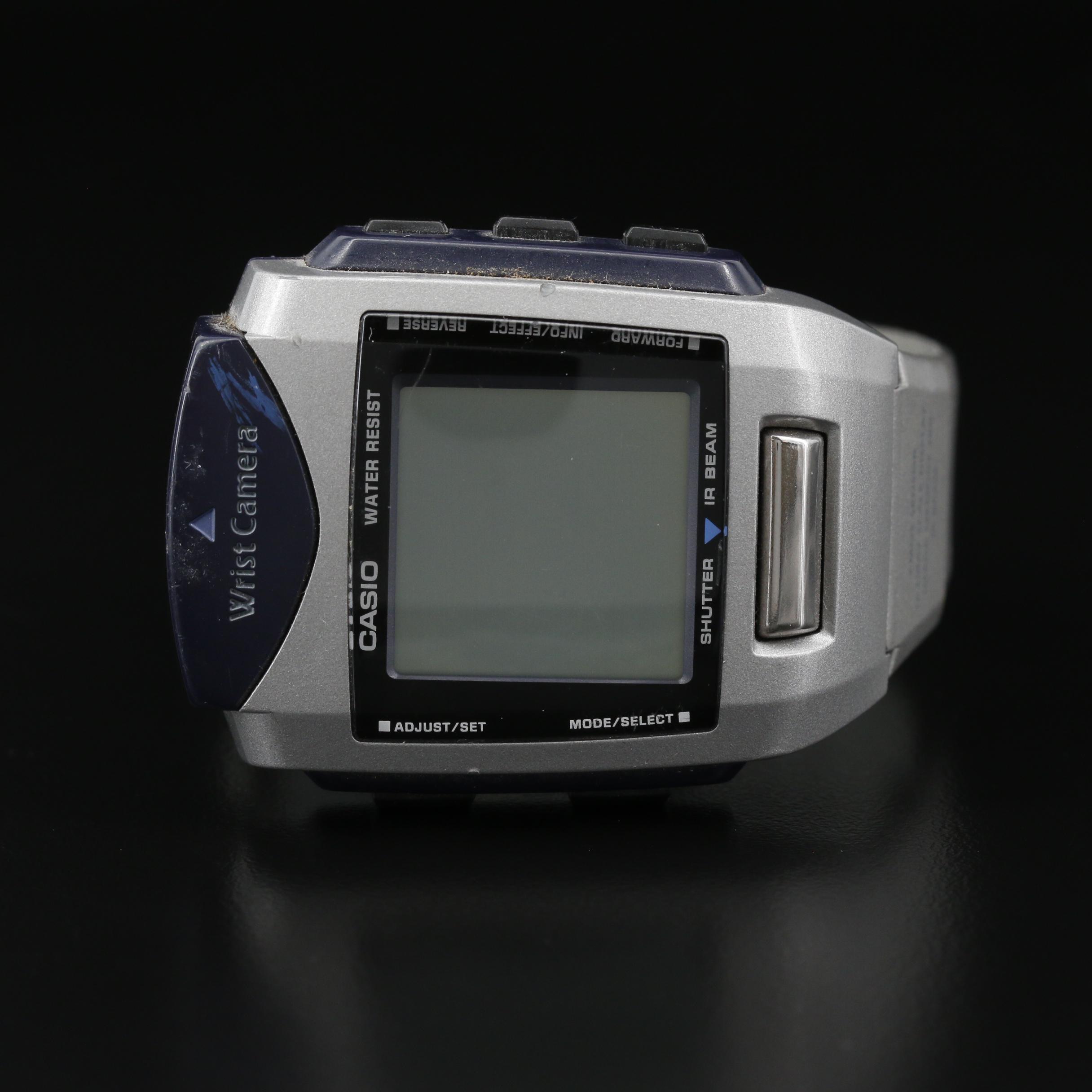 Retro Casio Wrist Camera Multi Function Quartz Watch