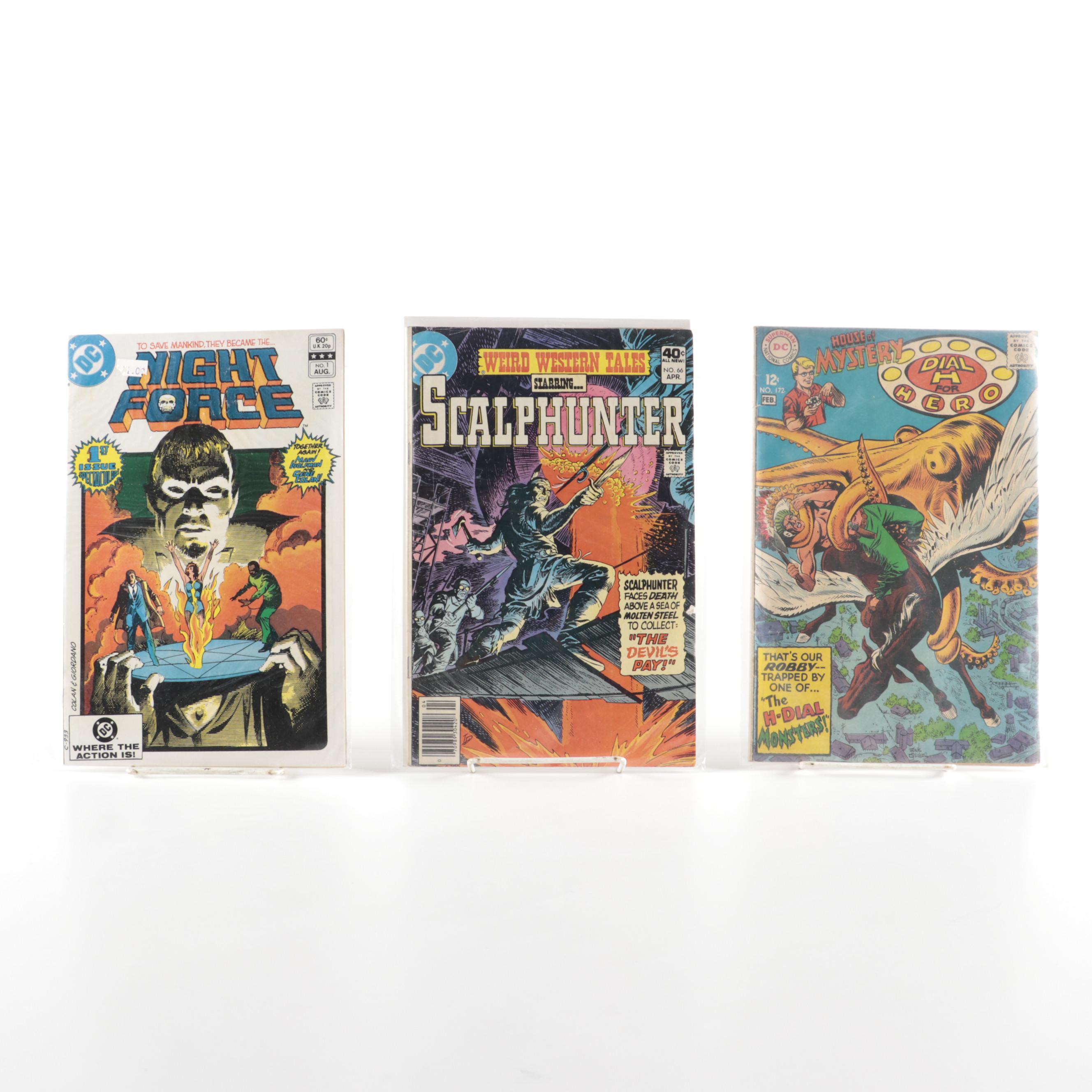 "House of Mystery," "Challengers of the Unknown," and Other DC Comics