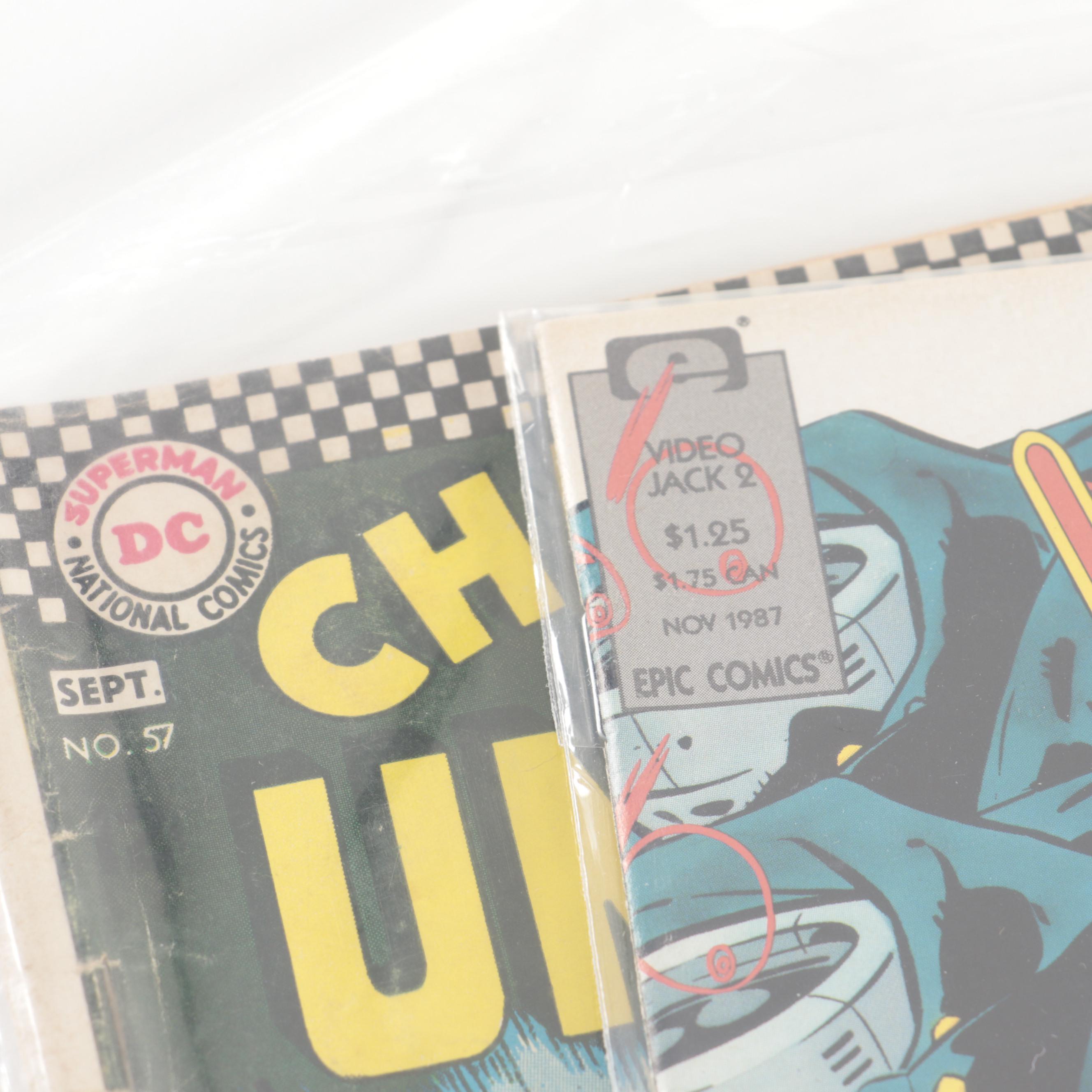 "House of Mystery," "Challengers of the Unknown," and Other DC Comics