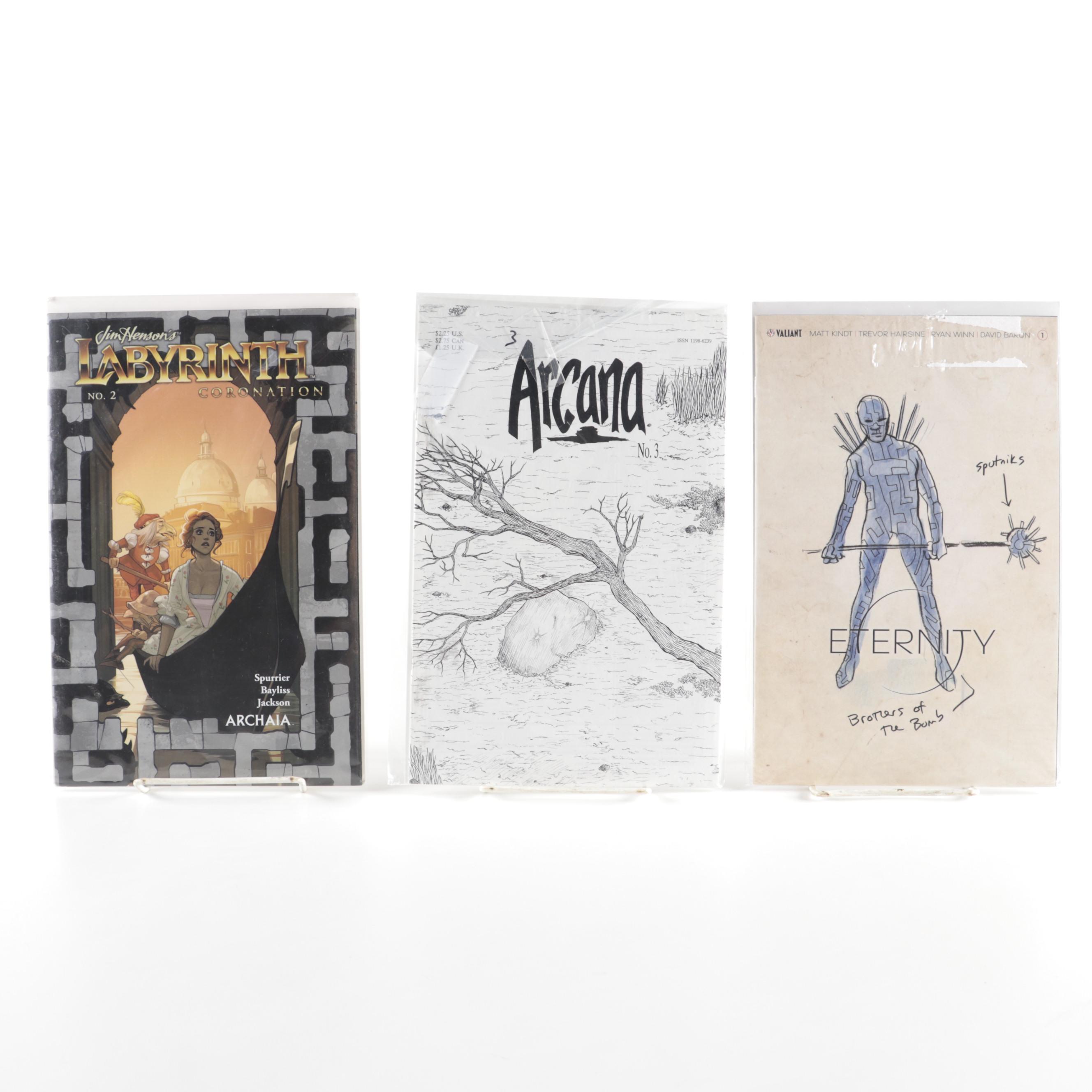 "Maestros," "Soulfire," "Witchblade," "Labyrinth" and Other Comics