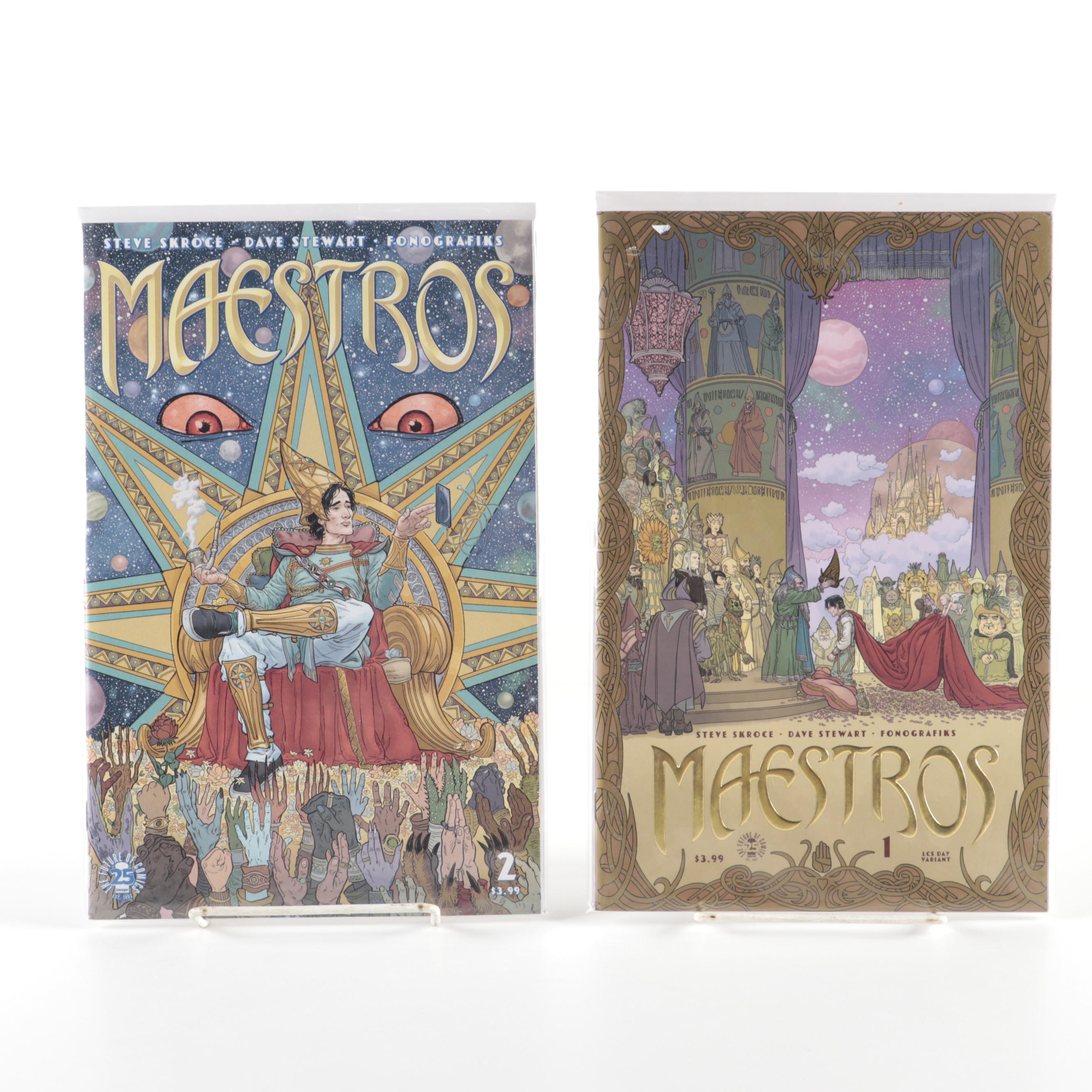 "Maestros," "Soulfire," "Witchblade," "Labyrinth" and Other Comics