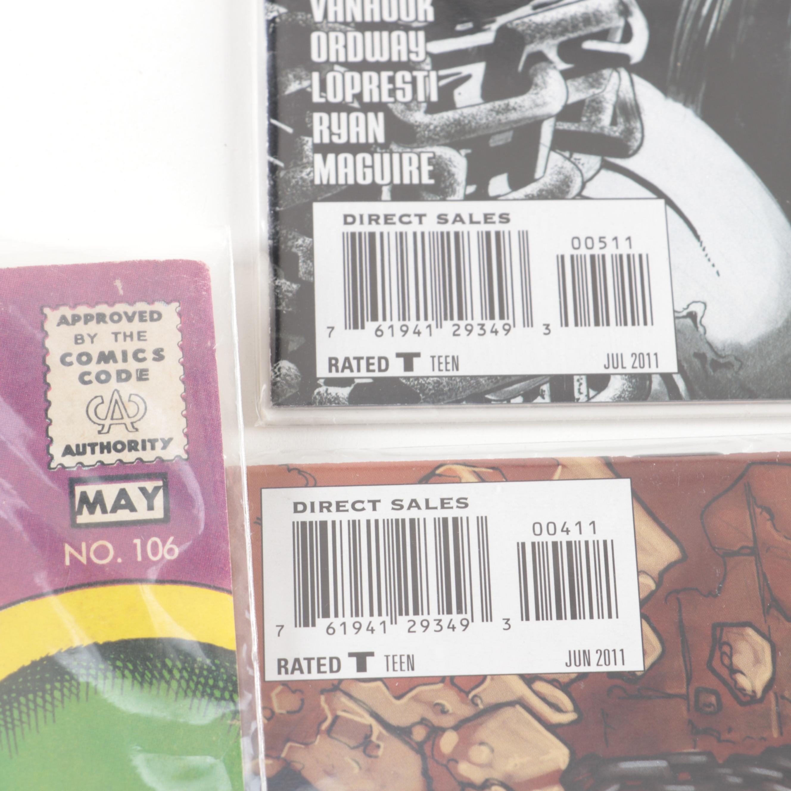 "The Unexpected,"  "Forgotten Realms," "Adam Strange," and Other Comics