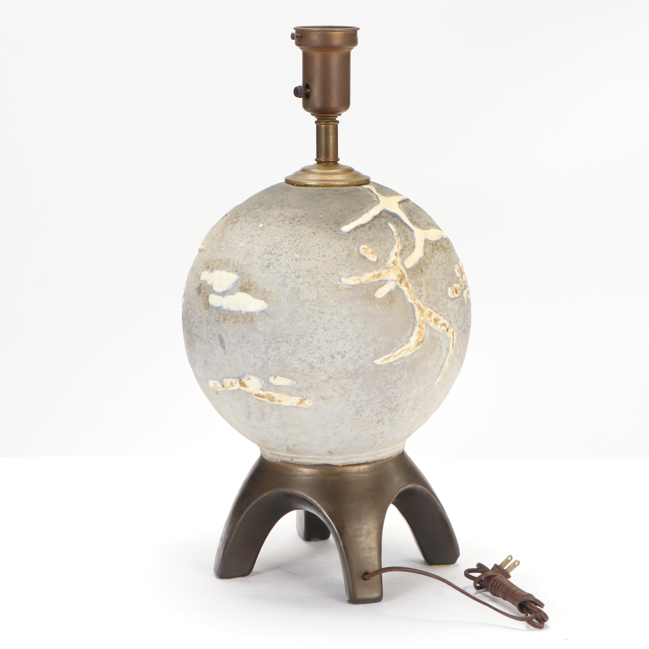 Tye of California Mid Century Modern Ceramic Lamp