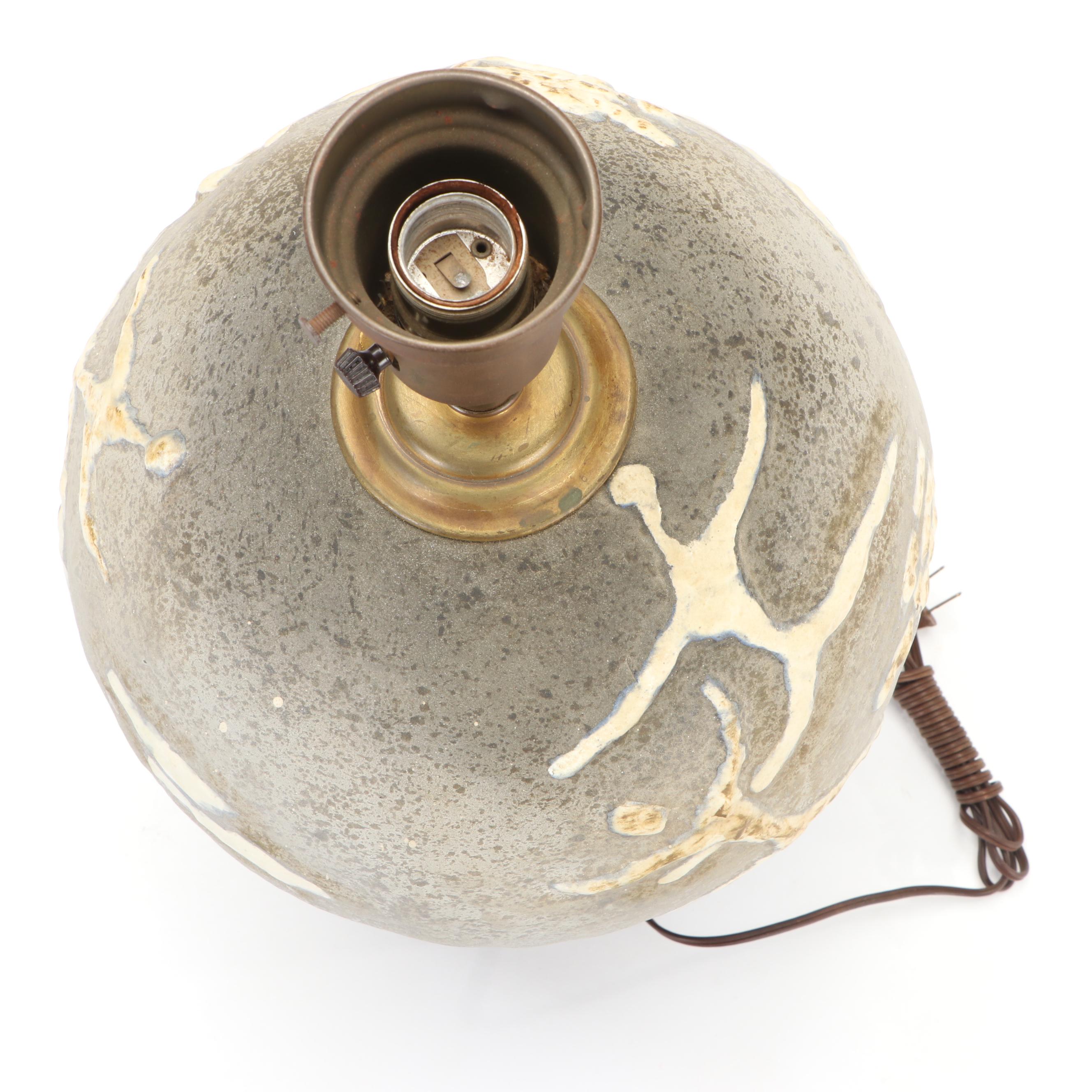 Tye of California Mid Century Modern Ceramic Lamp