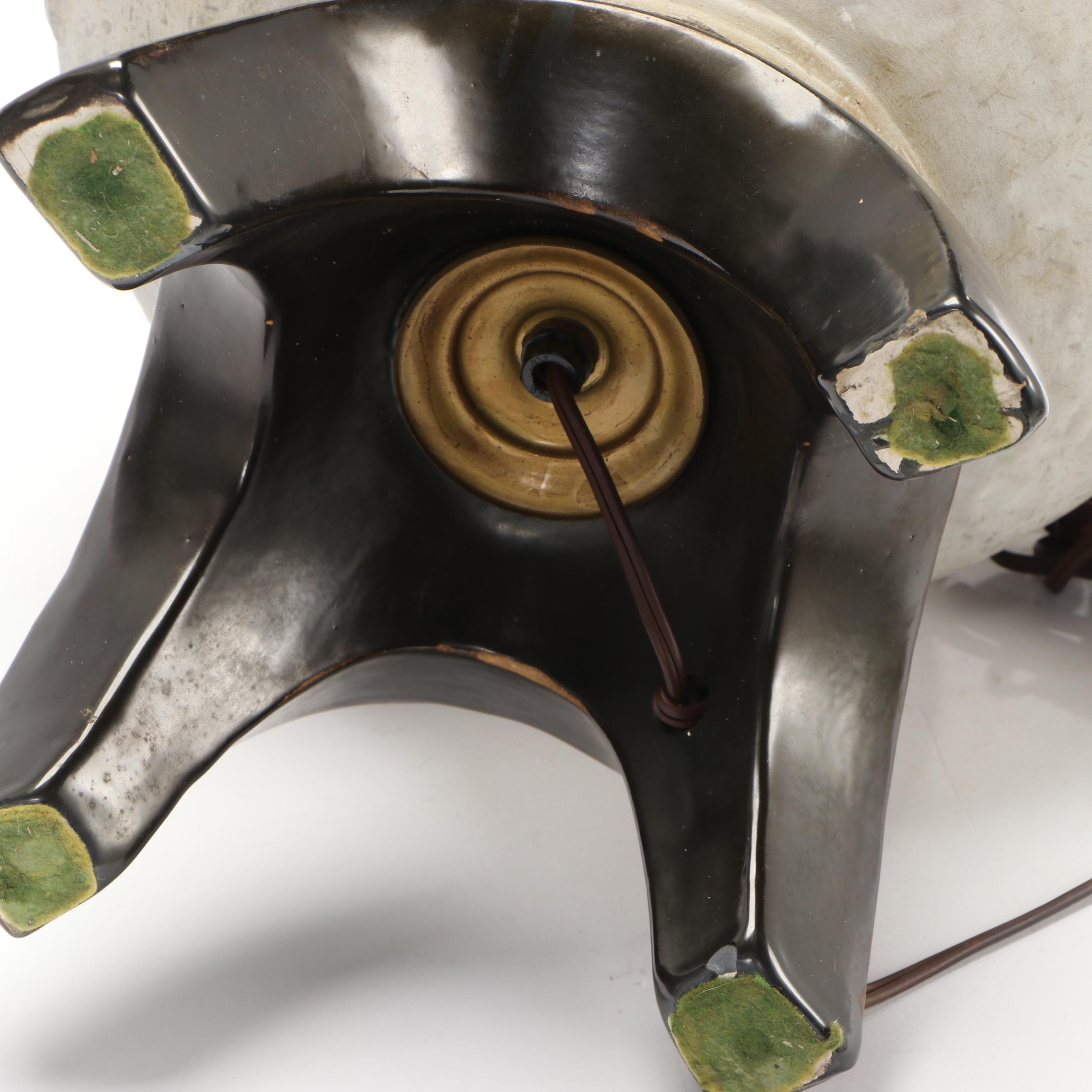 Tye of California Mid Century Modern Ceramic Lamp