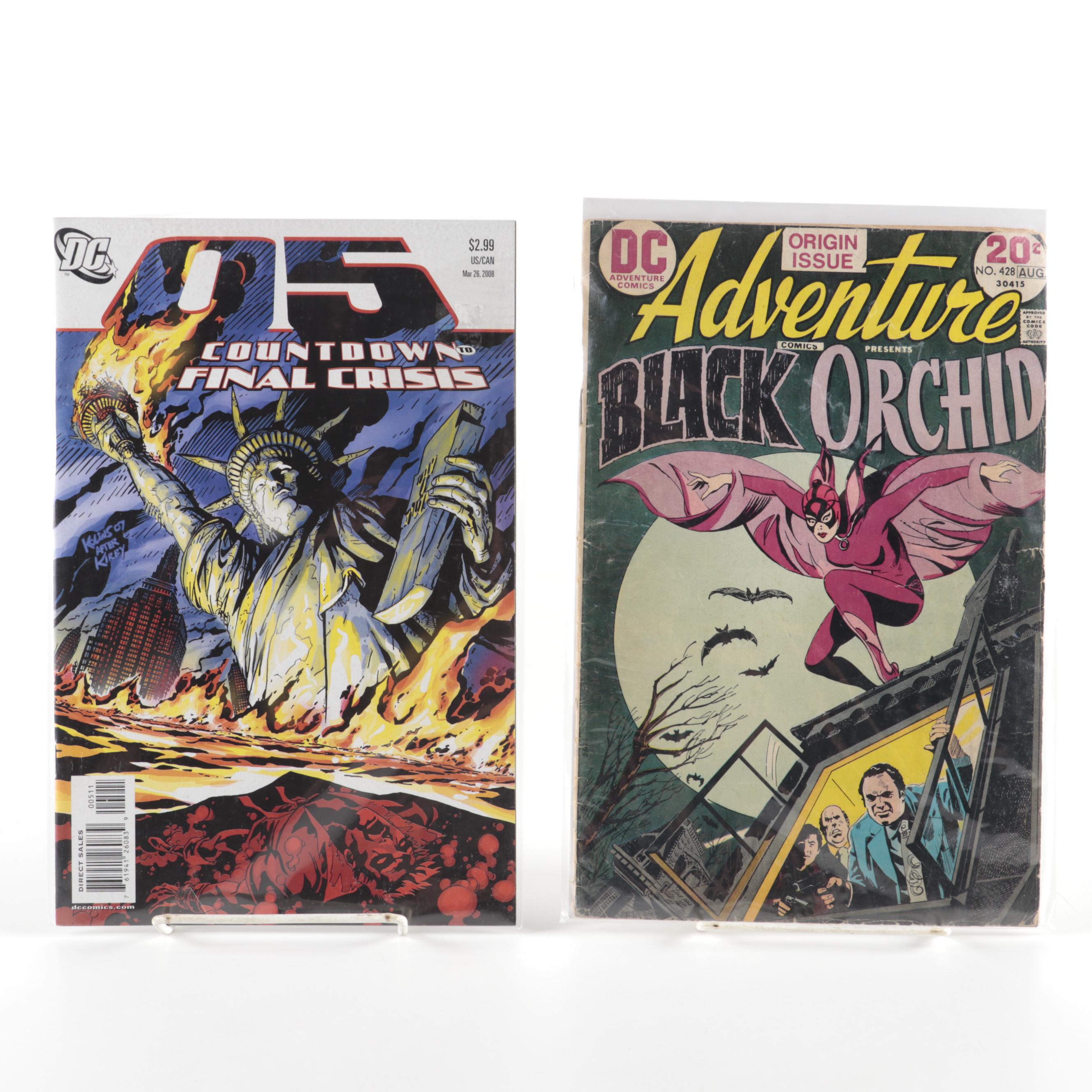 "Black Orchid," "Countdown," "Hawk and Dove," Other DC Comics