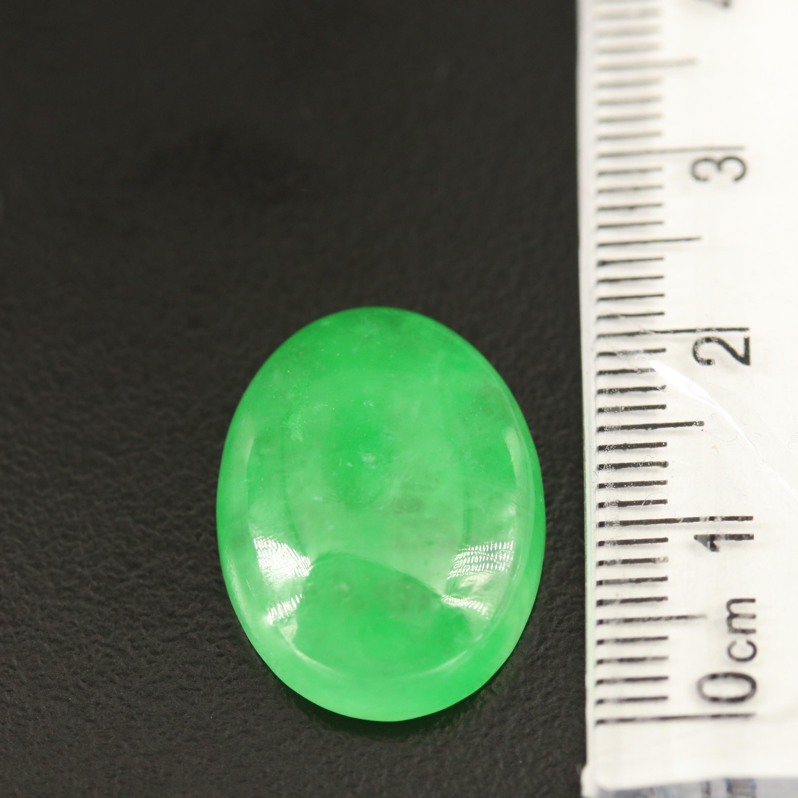 Matched Pair of Loose 35.98 CTW Jadeites