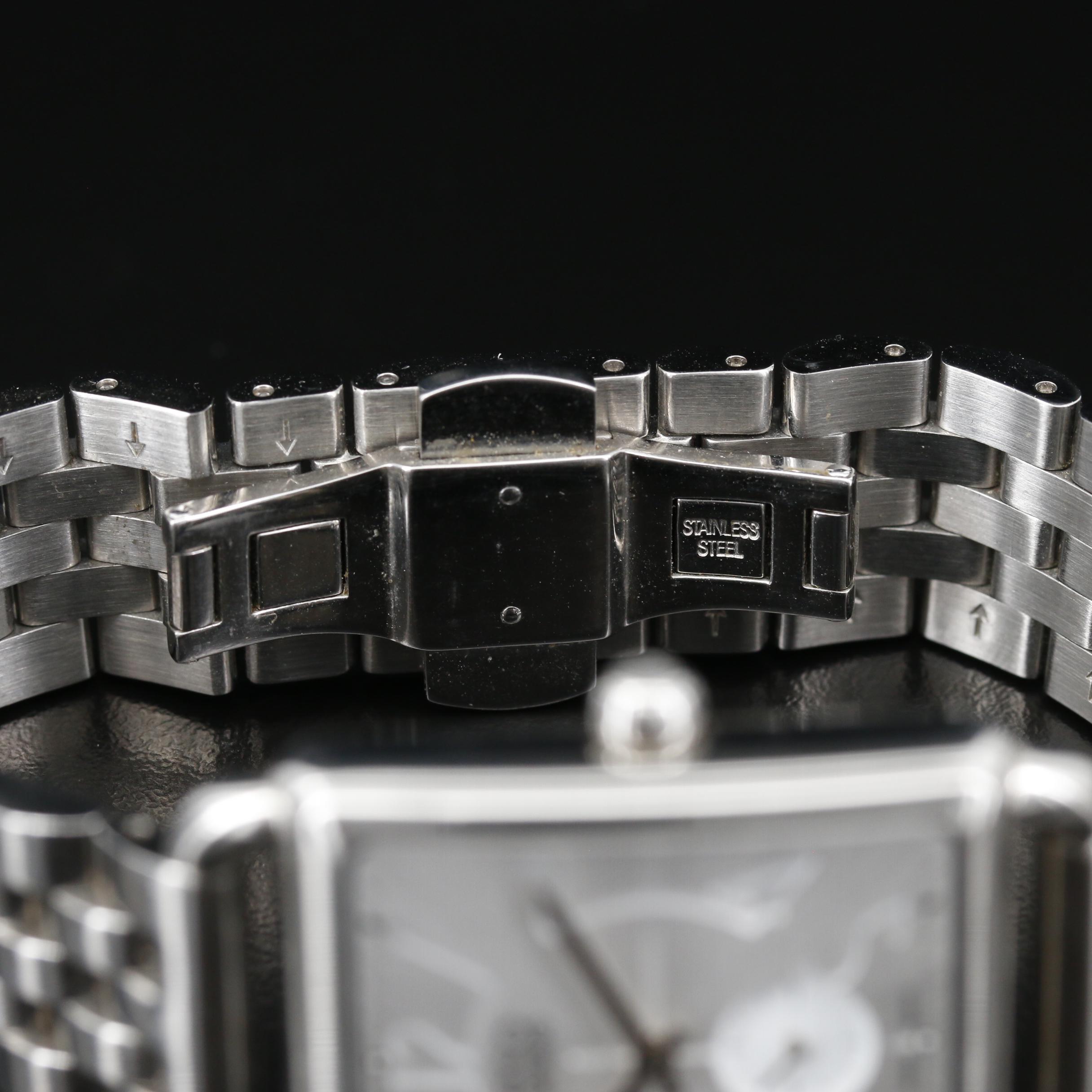 ESQ Movado Stainless Steel Quartz Watch