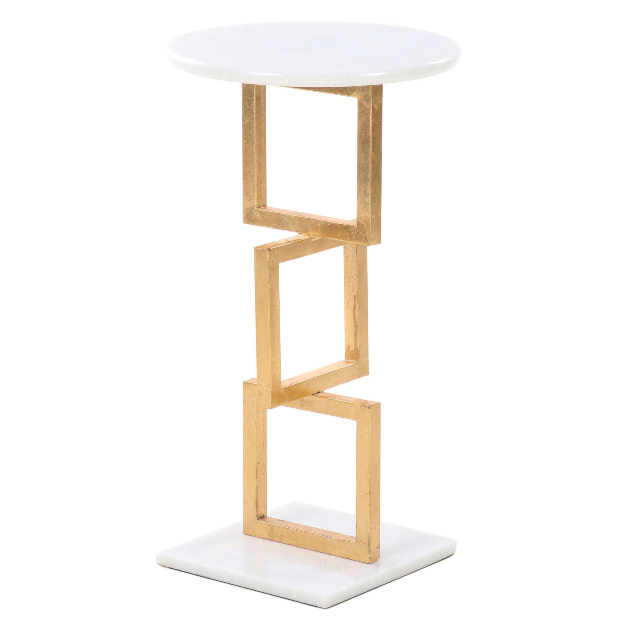 Contemporary Modern Marble Top Table