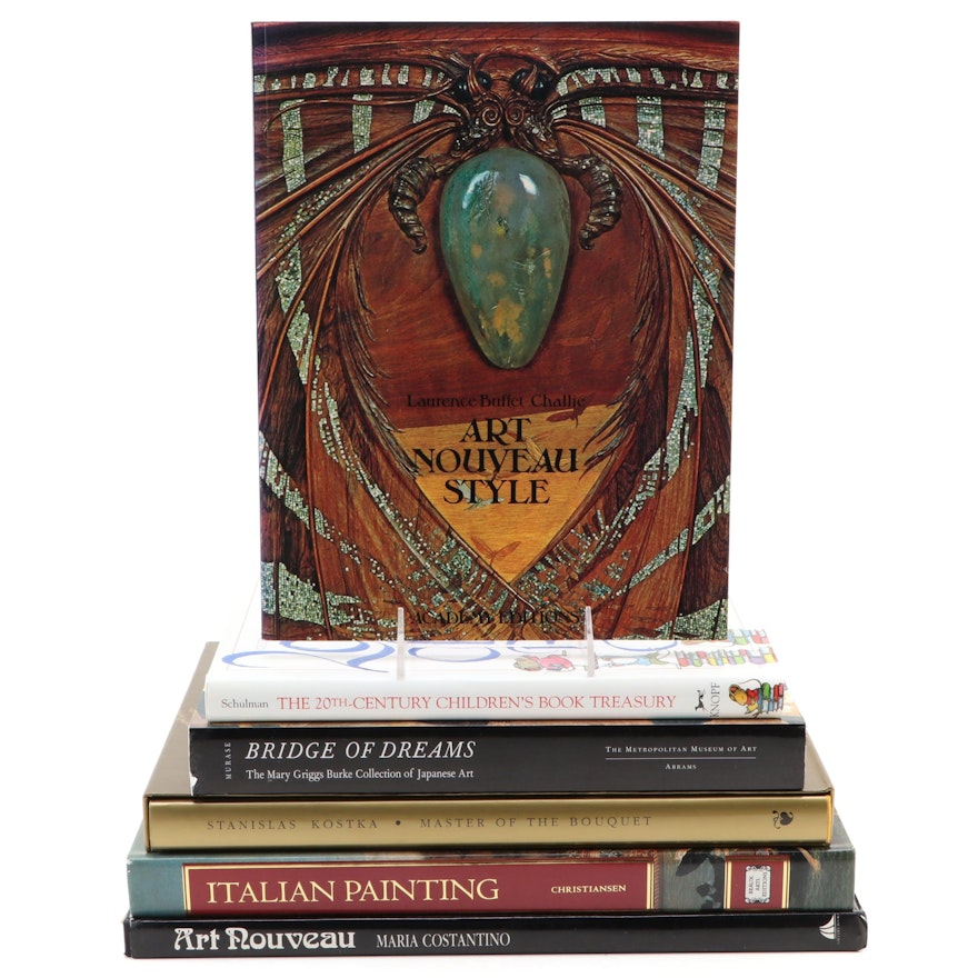 "Art Nouveau," "Italian Painting," and Other Art Books