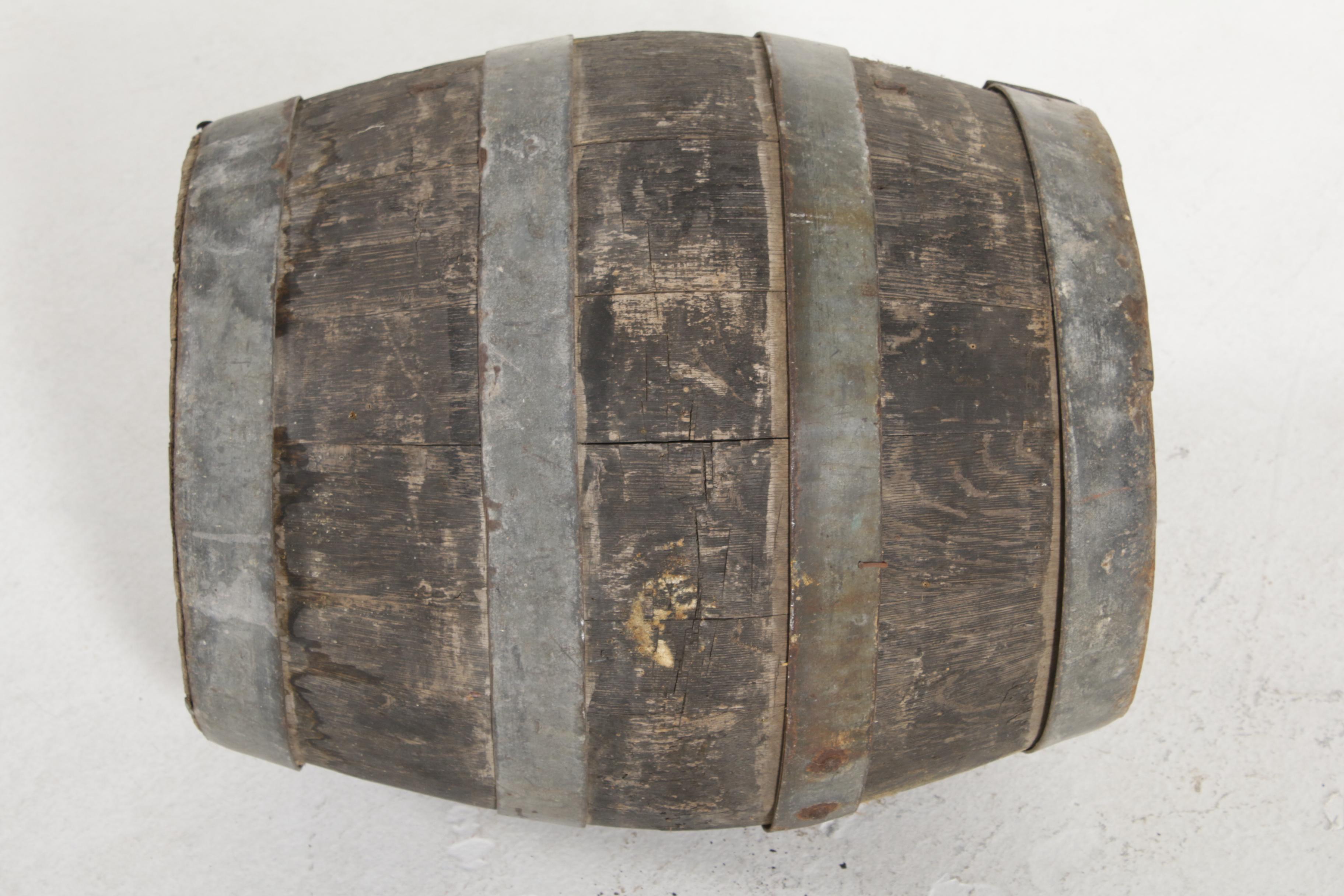 John Wagner & Sons Brewing Company Oak Keg, Early 20th Century