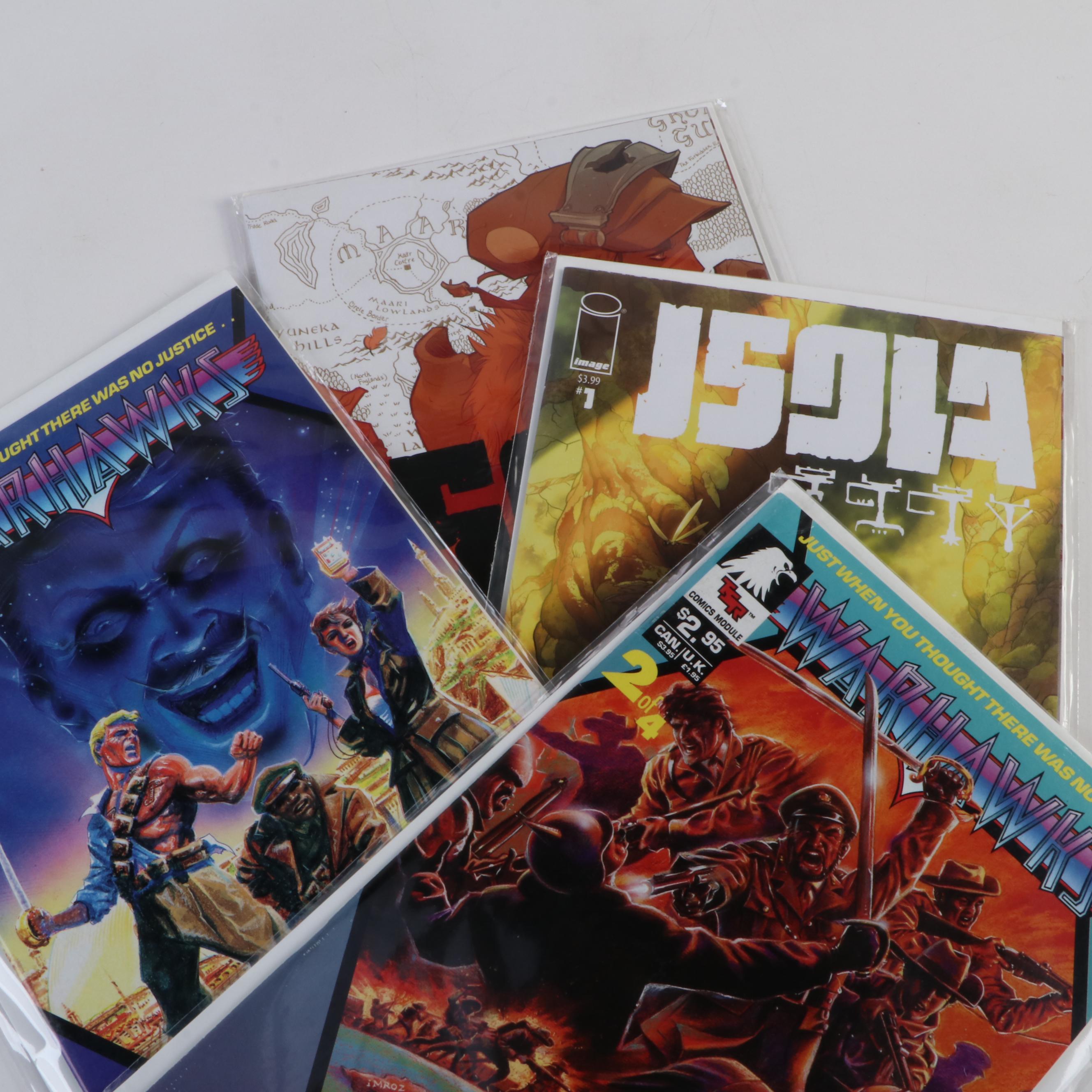 "Warhawks," "Wetworks," "Weapon Zero," and Other Comics