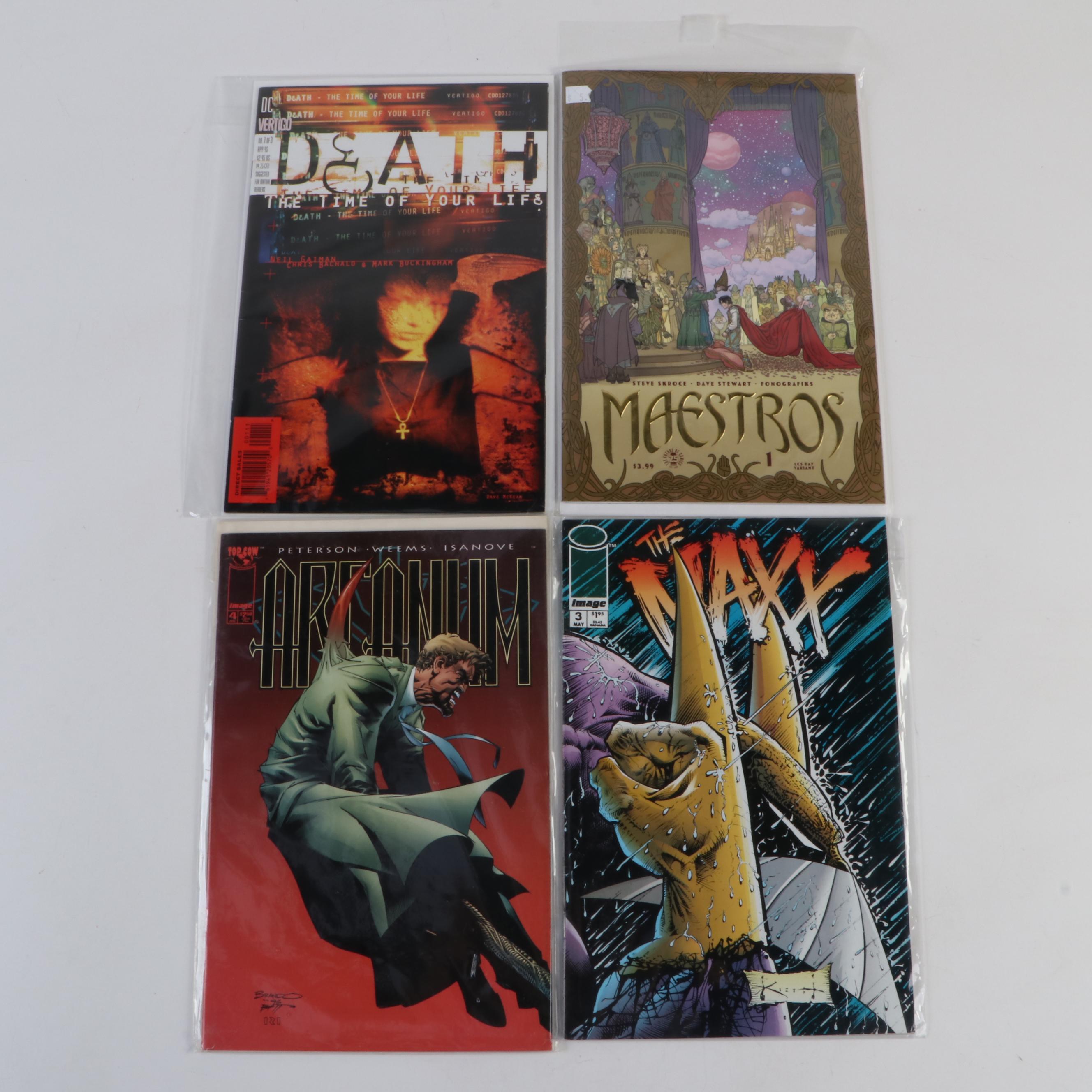 "Warhawks," "Wetworks," "Weapon Zero," and Other Comics