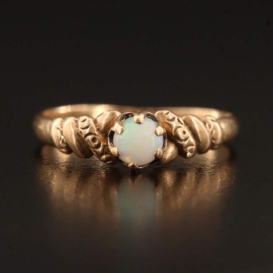 Victorian 10K Opal Ring