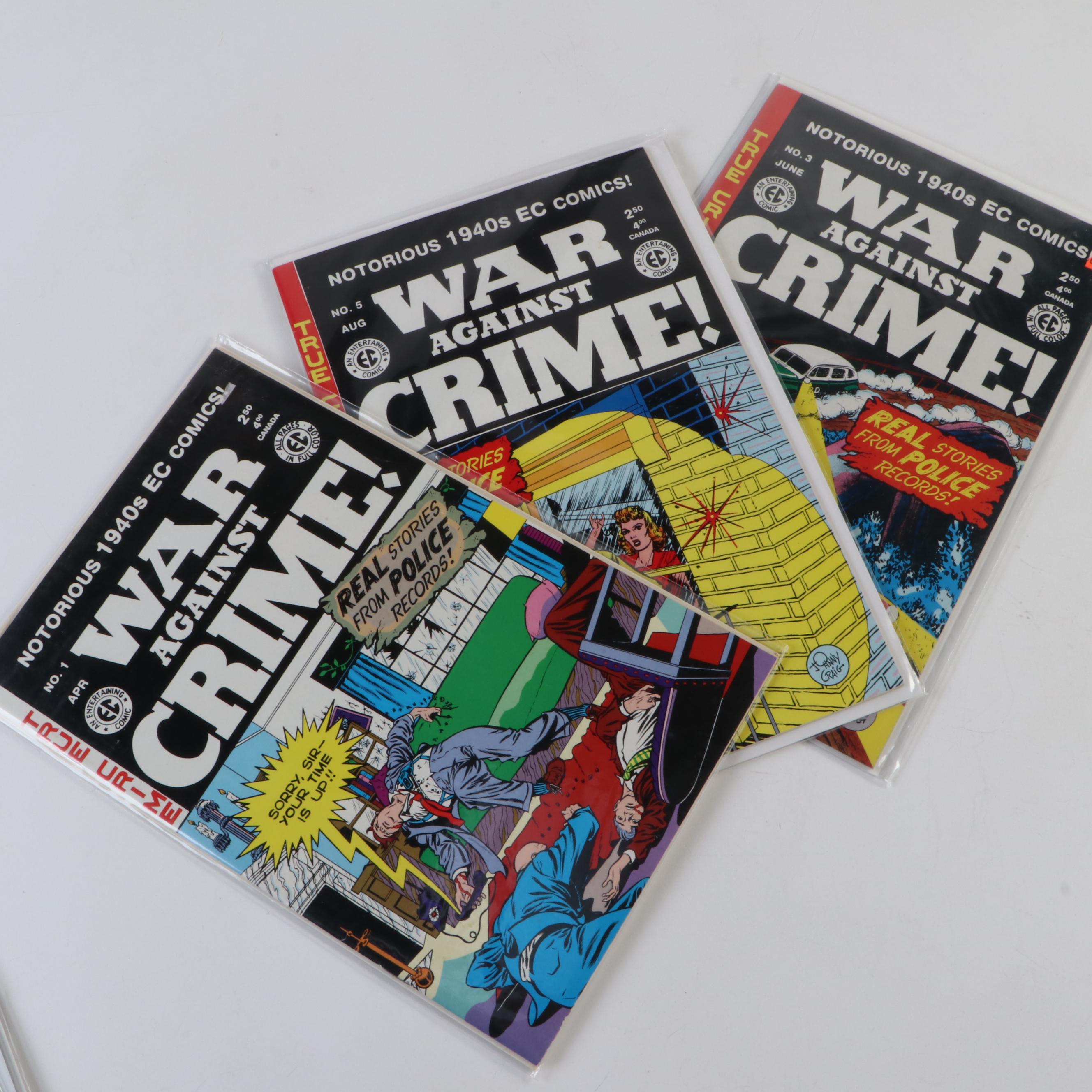 "Isola," "War Against Crime," "The Grave Diggers Union," and Other Comics